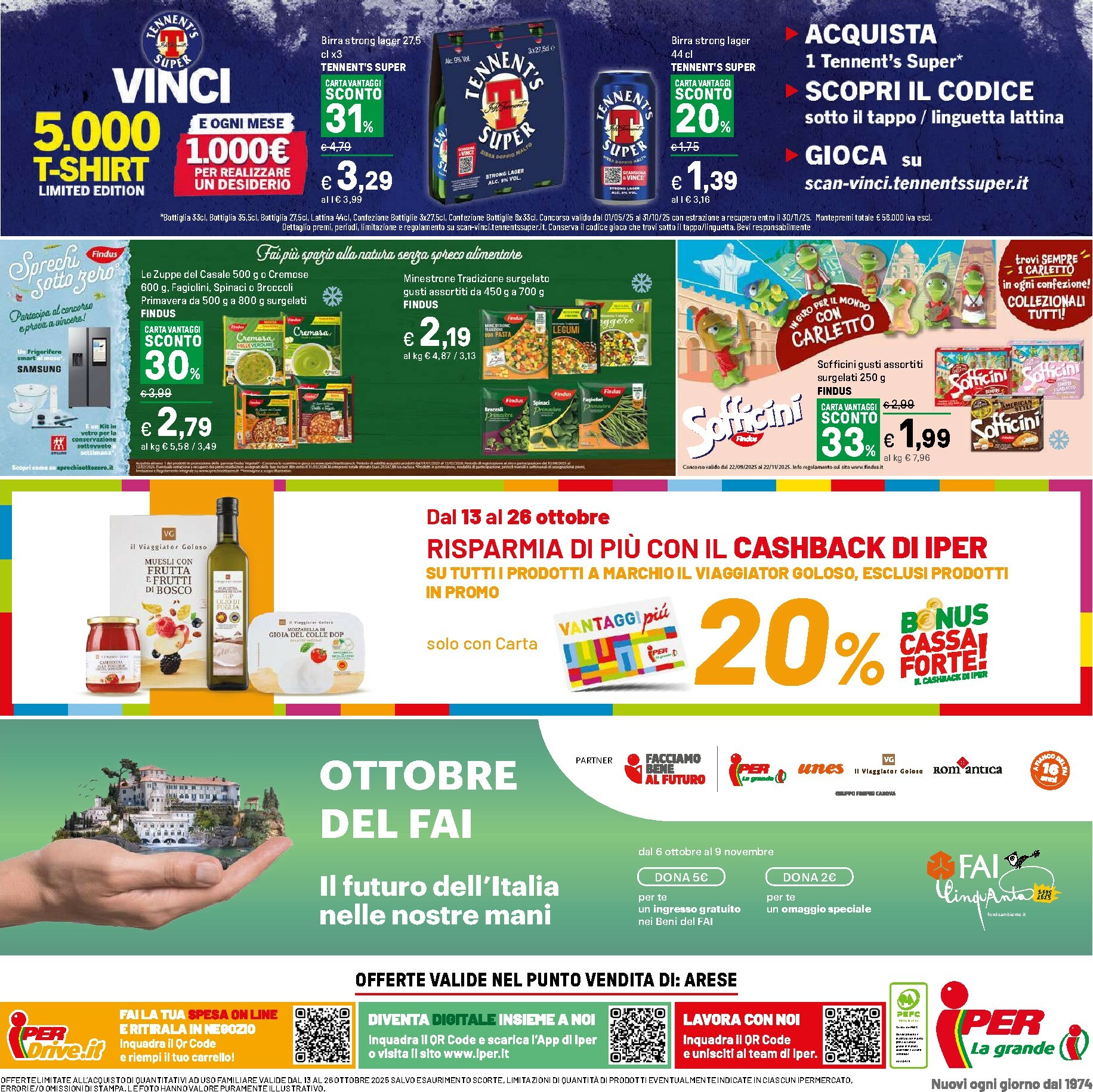 iper - Volantino Iper valido dal 13/10 al 26/10 - page: 40 iper - Volantino Iper valido dal 13/10 al 26/10 - page: 40