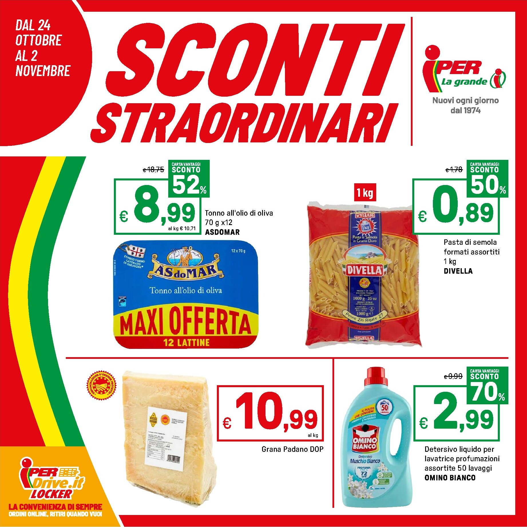 iper - Volantino Iper valido dal 24/10 al 02/11