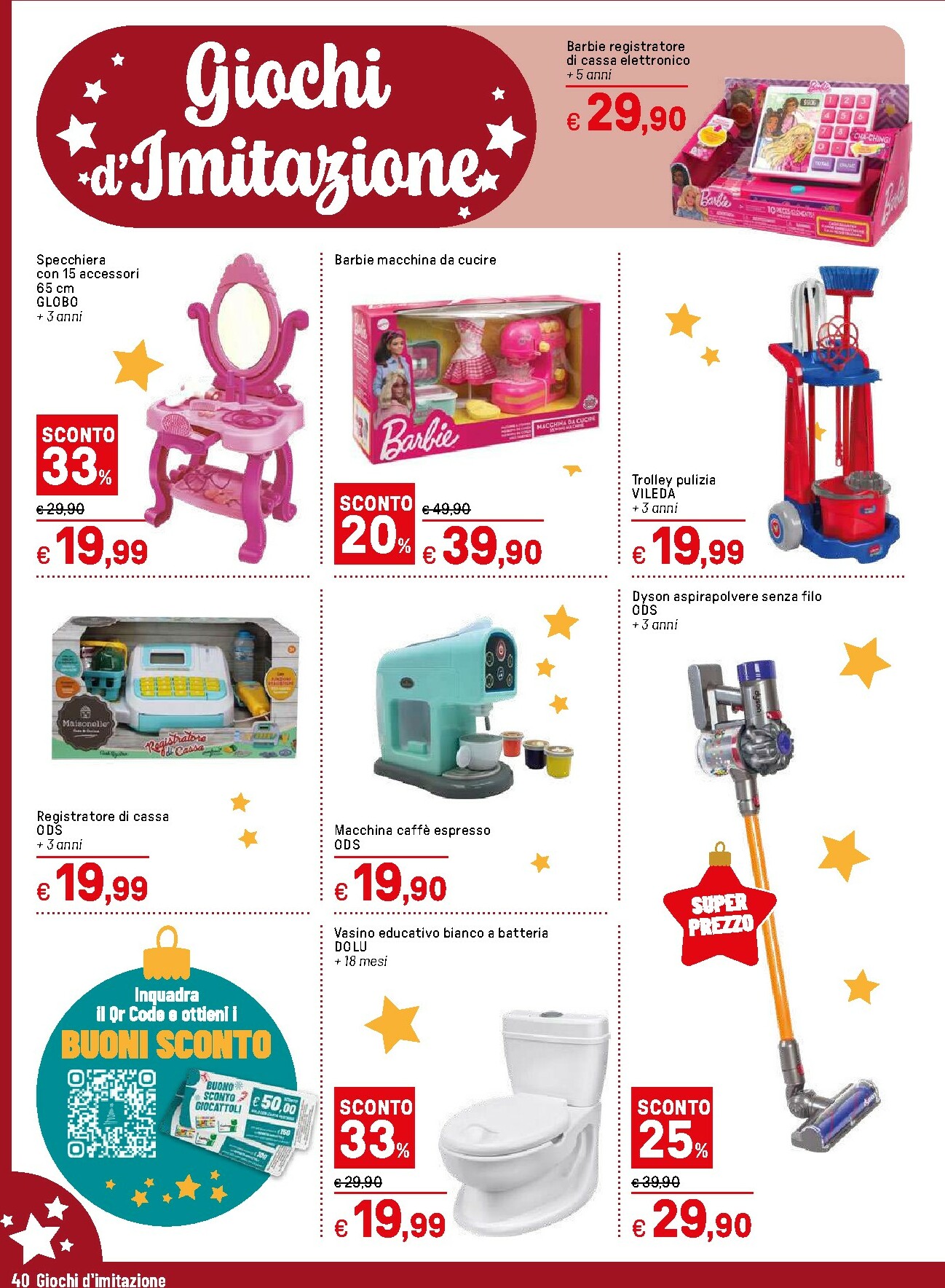 iper - Volantino Iper - Giocattli che Magia valido dal 05/11 al 24/12 - page: 40