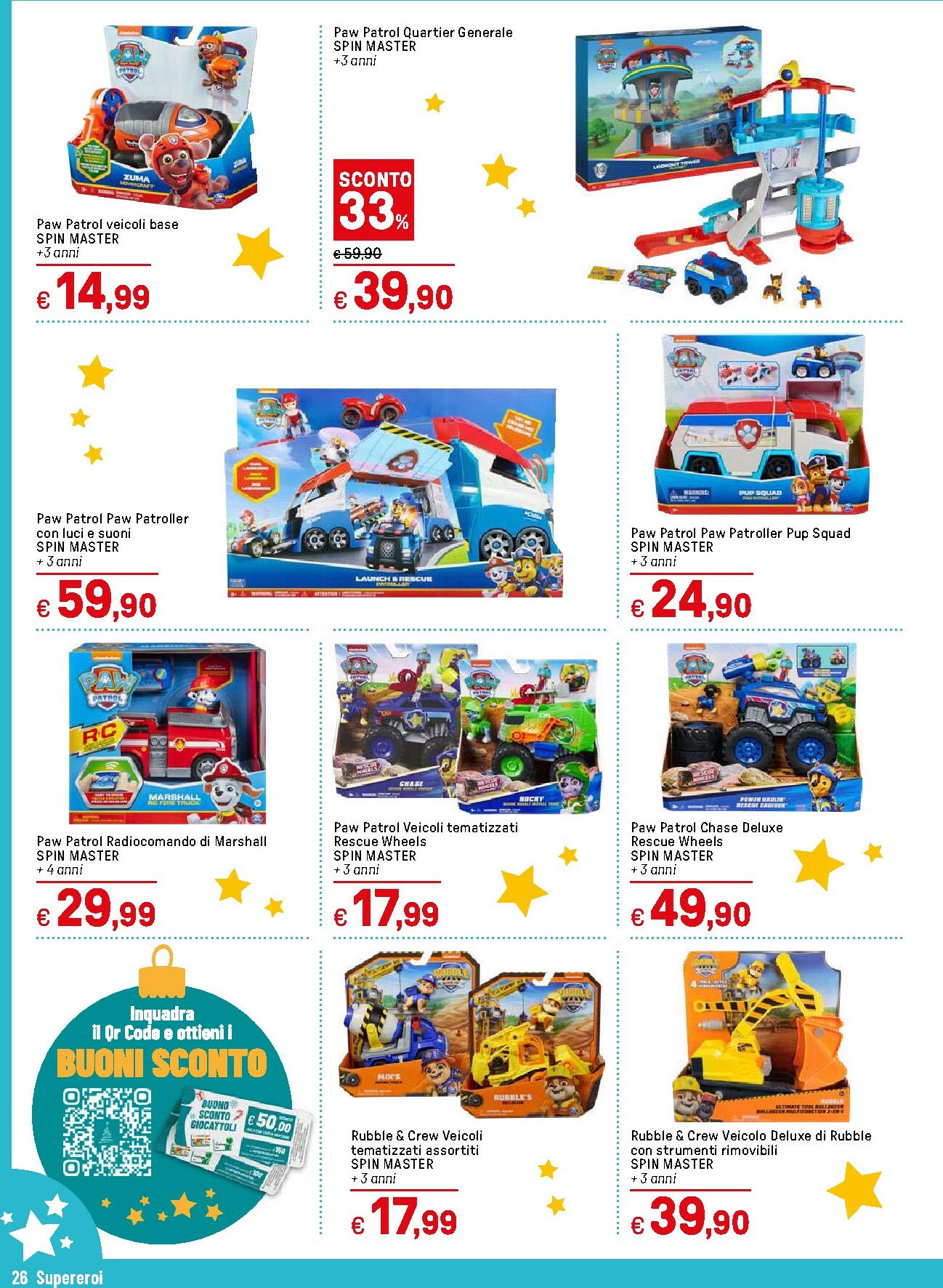 iper - Volantino Iper - Giocattli che Magia valido dal 05/11 al 24/12 - page: 26