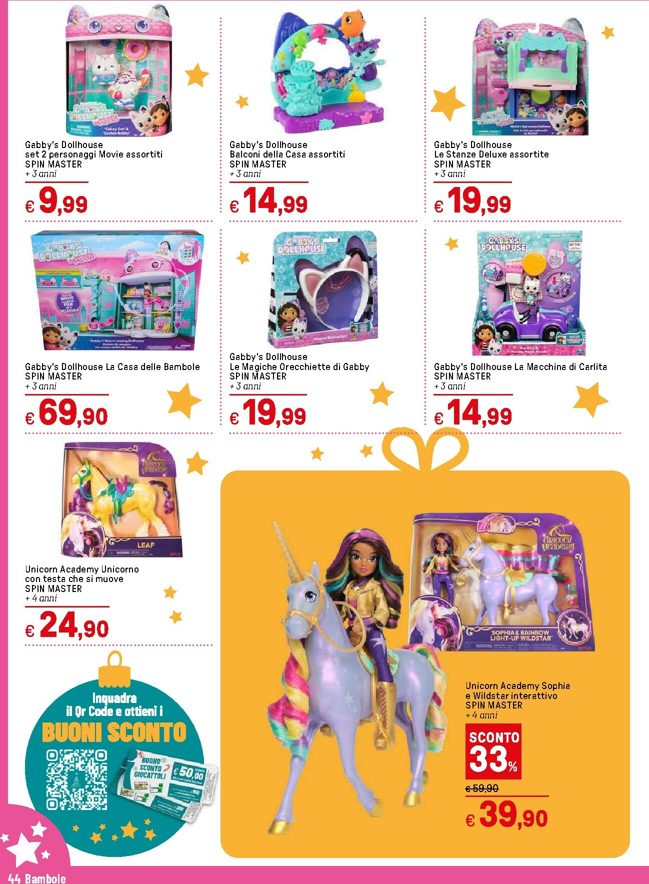 iper - Volantino Iper - Giocattli che Magia valido dal 05/11 al 24/12 - page: 44