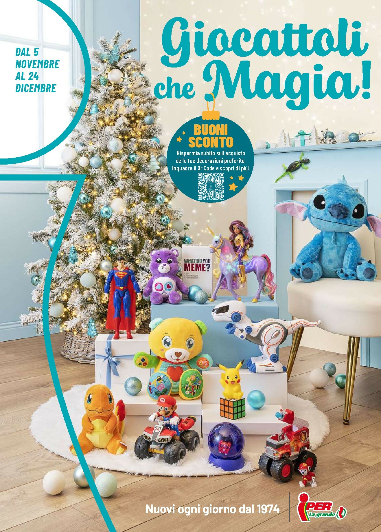 iper - Volantino Iper - Giocattli che Magia valido dal 05/11 al 24/12