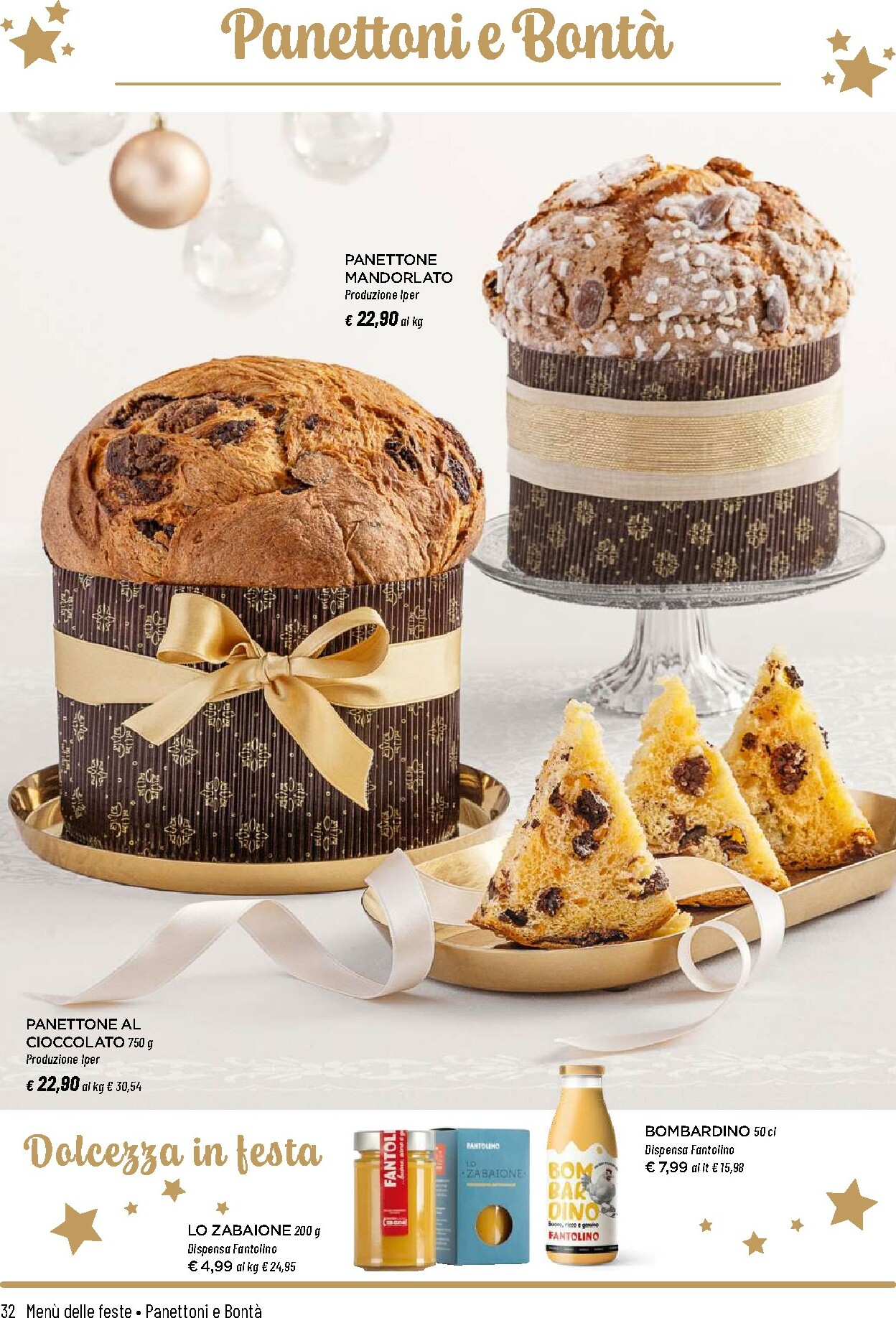 iper - Volantino Iper - Feste valido dal 04/12 al 31/12 - page: 32