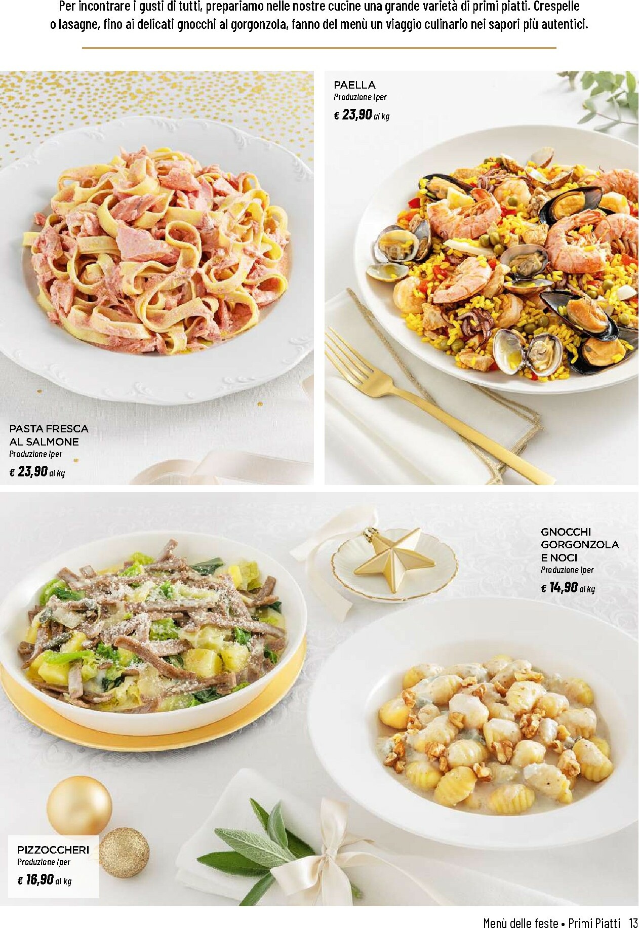 iper - Volantino Iper - Feste valido dal 04/12 al 31/12 - page: 13