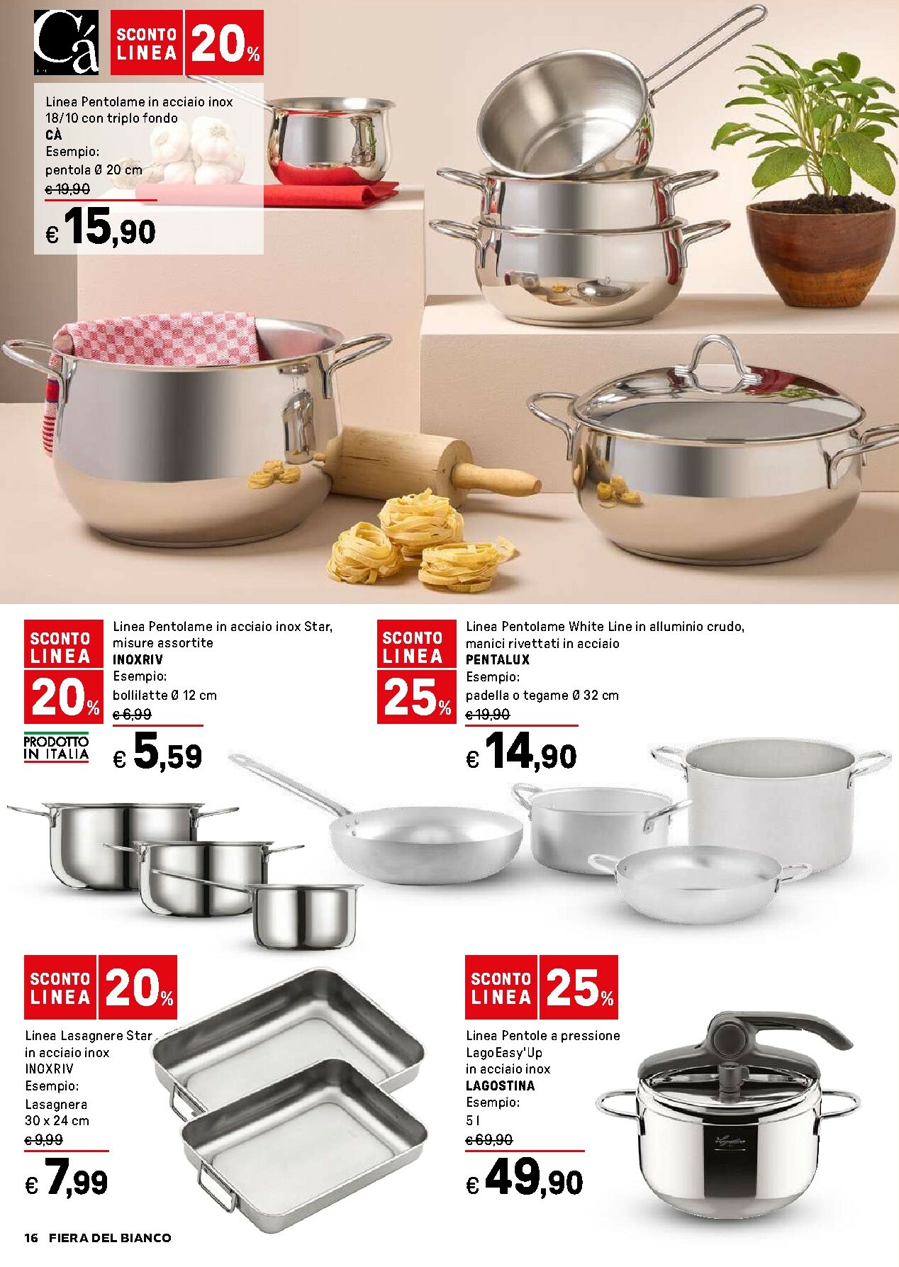 iper - Volantino Iper - Fiera del Bianco valido dal 27/12 al 18/01 - page: 16