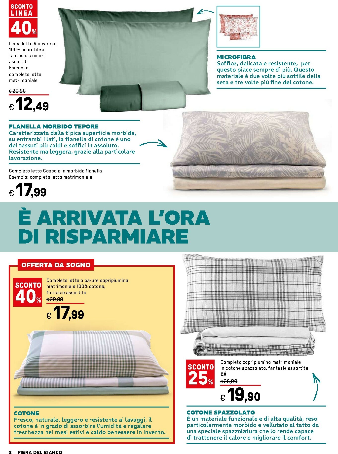 iper - Volantino Iper - Fiera del Bianco valido dal 27/12 al 18/01 - page: 2