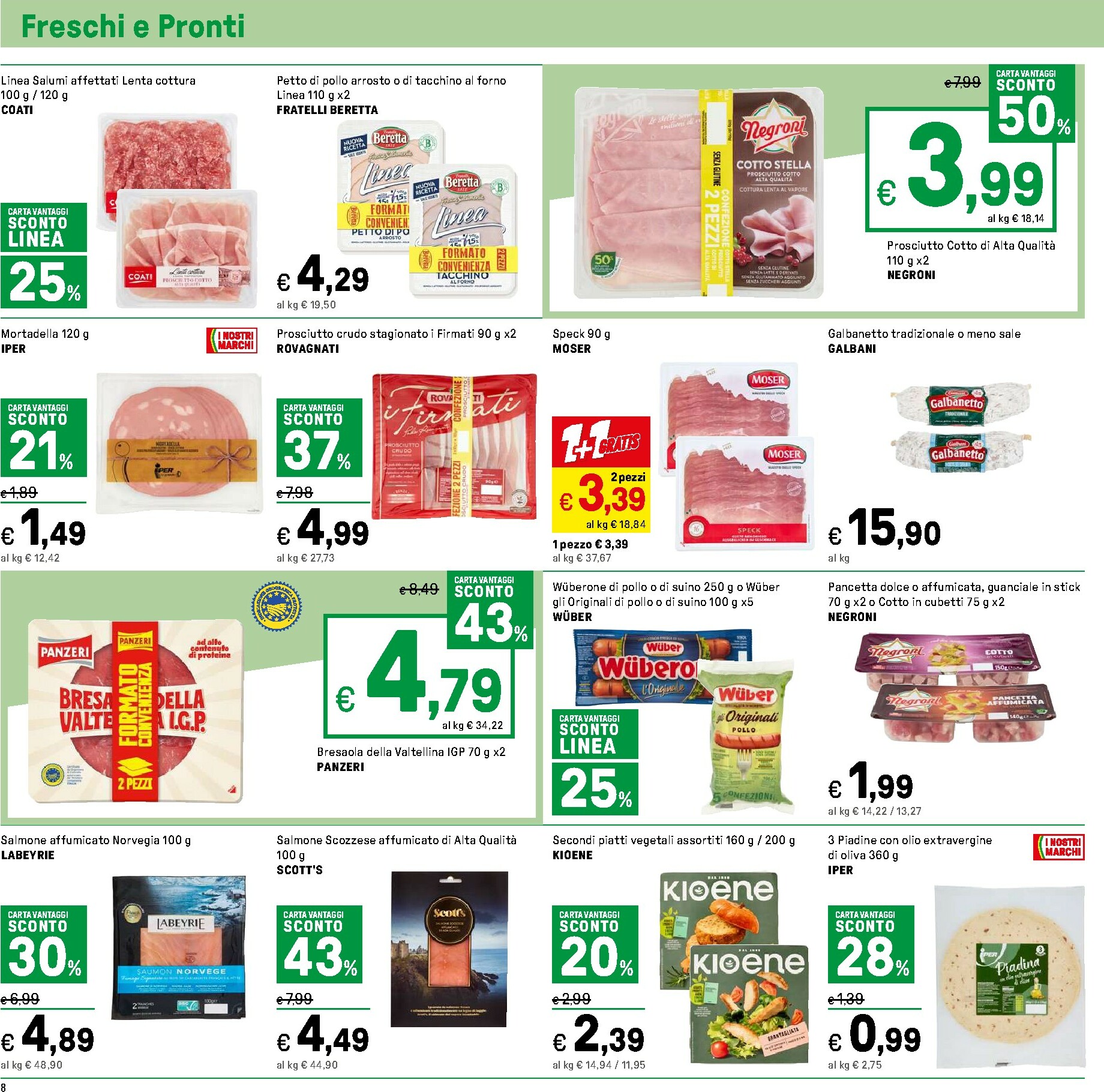 iper - Volantino Iper valido dal 16/01 al 25/01 - page: 8