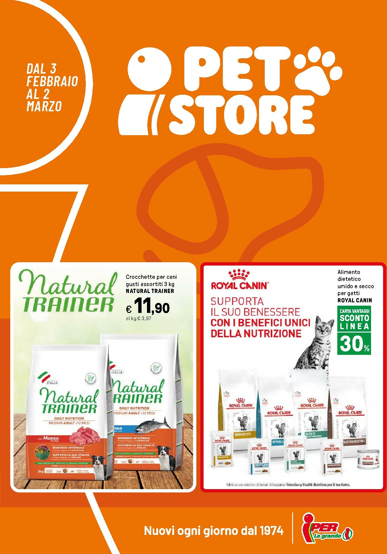 iper - Volantino Iper - Pet Store valido dal 03/02/2026 al 02/03/2026