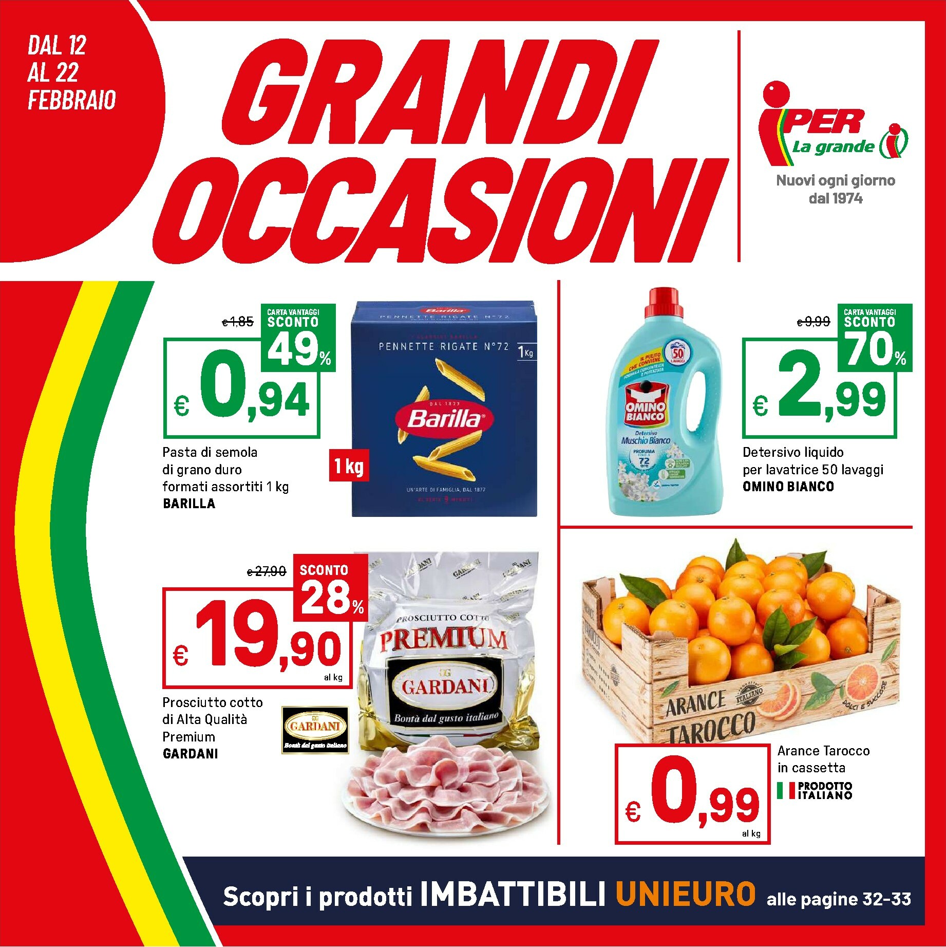 iper - Volantino Iper valido dal 12/02/2026 al 22/02/2026 - page: 1
