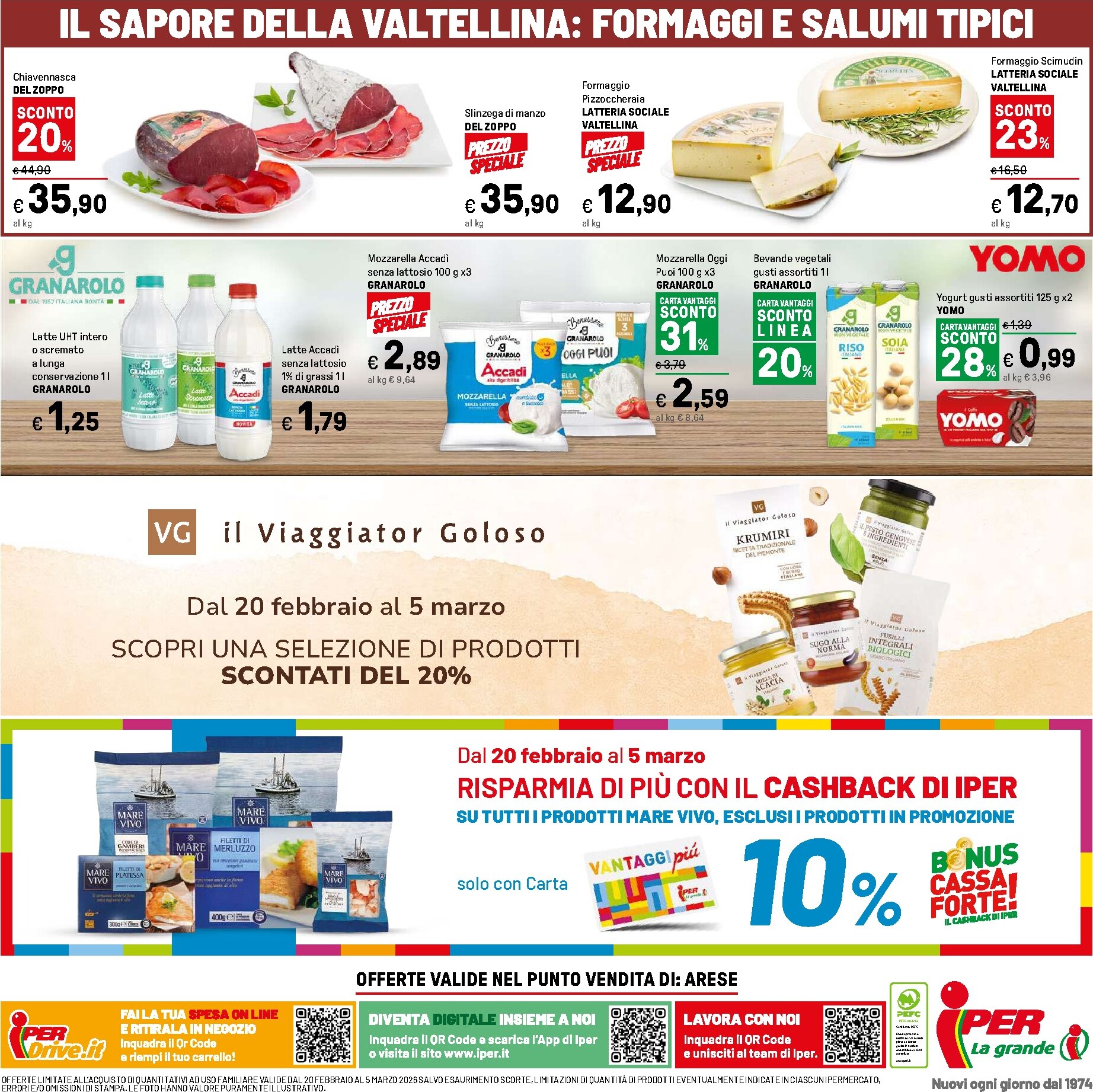 iper - Volantino Iper valido dal 20/02/2026 al 05/03/2026 - page: 44
