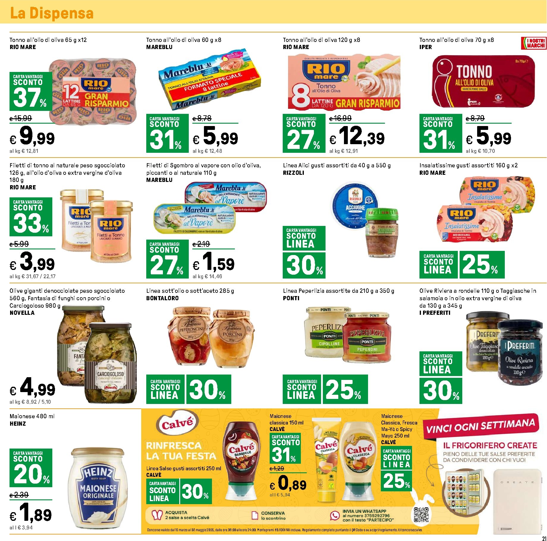iper - Volantino Iper valido dal 27/03/2026 al 06/04/2026 - page: 21