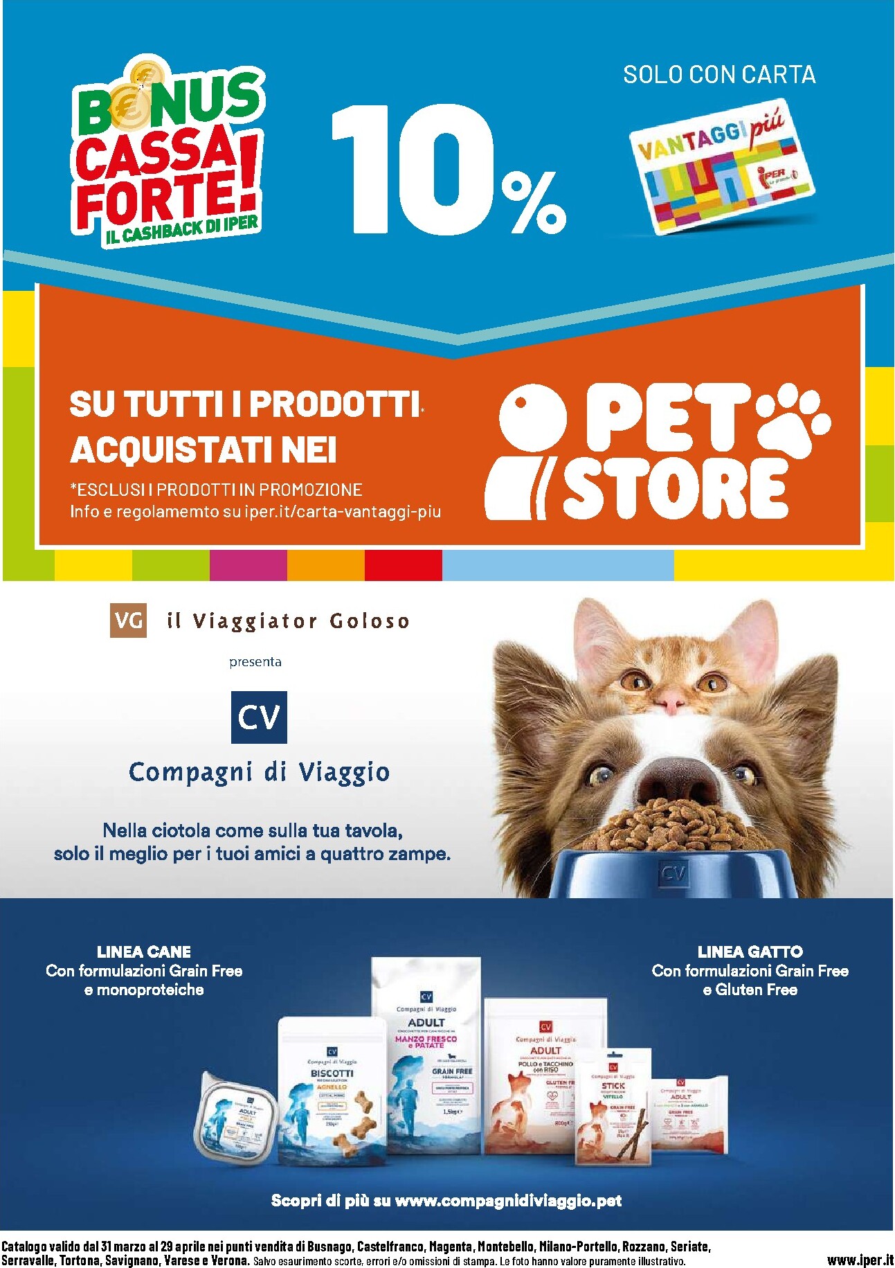 iper - Volantino Iper - Pet Store valido dal 31/03/2026 al 29/04/2026 - page: 8