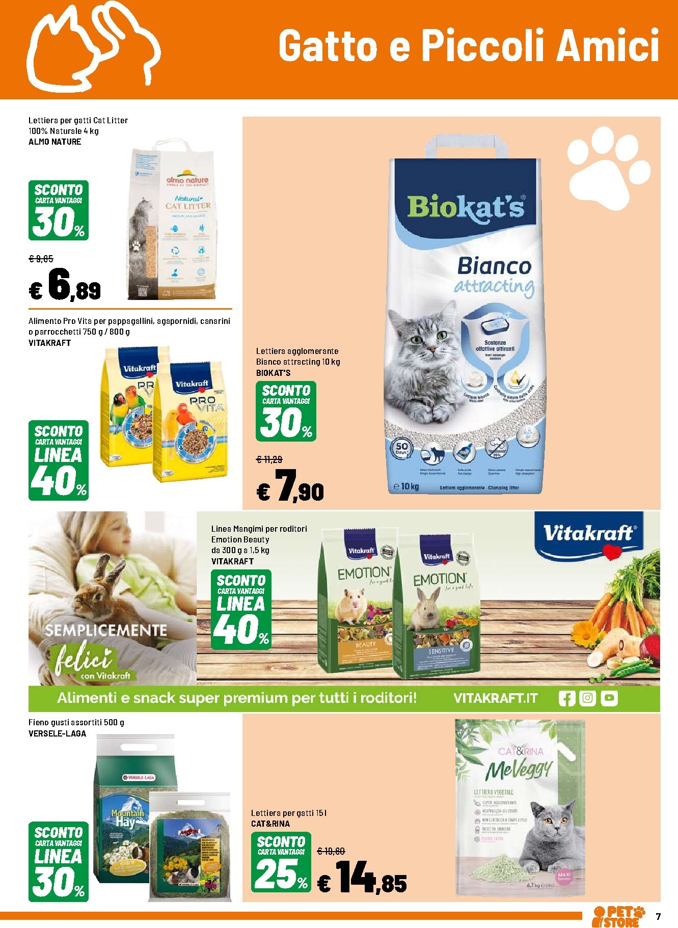 iper - Volantino Iper - Pet Store valido dal 31/03/2026 al 29/04/2026 - page: 7