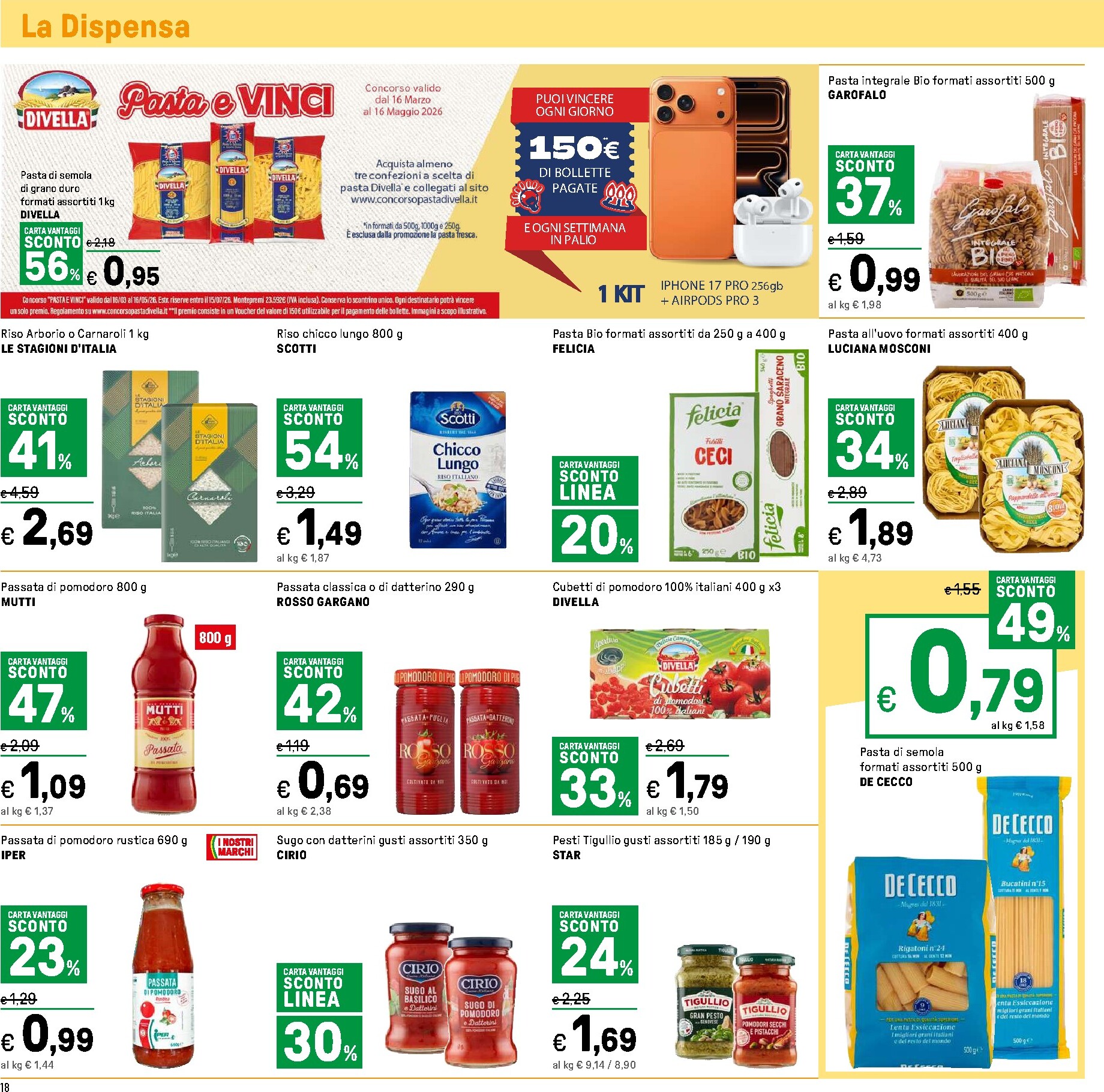 iper - Volantino attuale di Iper valido dal giovedì 16/04/2026 al domenica 26/04/2026 - page: 18