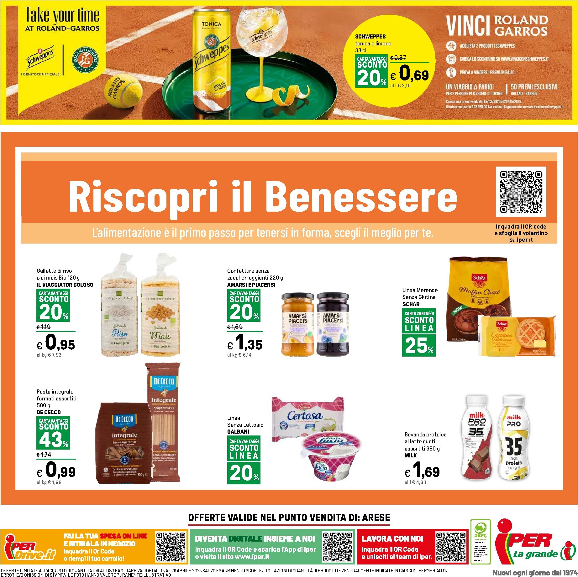 iper - Volantino attuale di Iper valido dal giovedì 16/04/2026 al domenica 26/04/2026 - page: 40