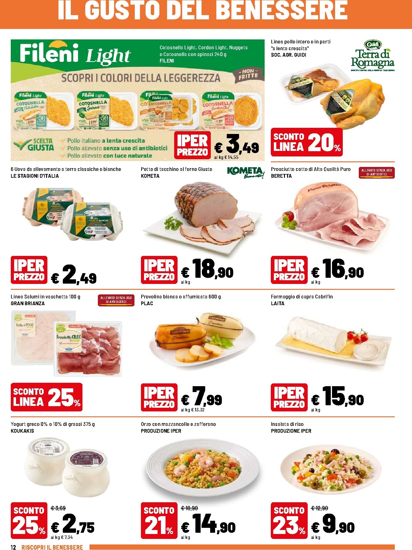 iper - Volantino attuale di Iper - Scegli Biologico valido dal giovedì 16/04/2026 al domenica 26/04/2026 - page: 12