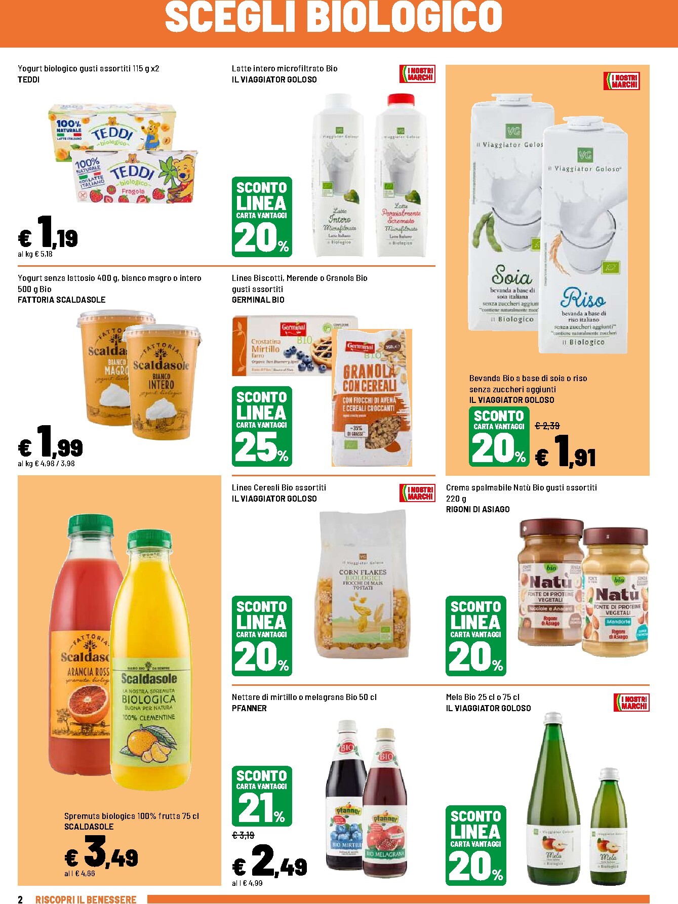 iper - Volantino attuale di Iper - Scegli Biologico valido dal giovedì 16/04/2026 al domenica 26/04/2026 - page: 2