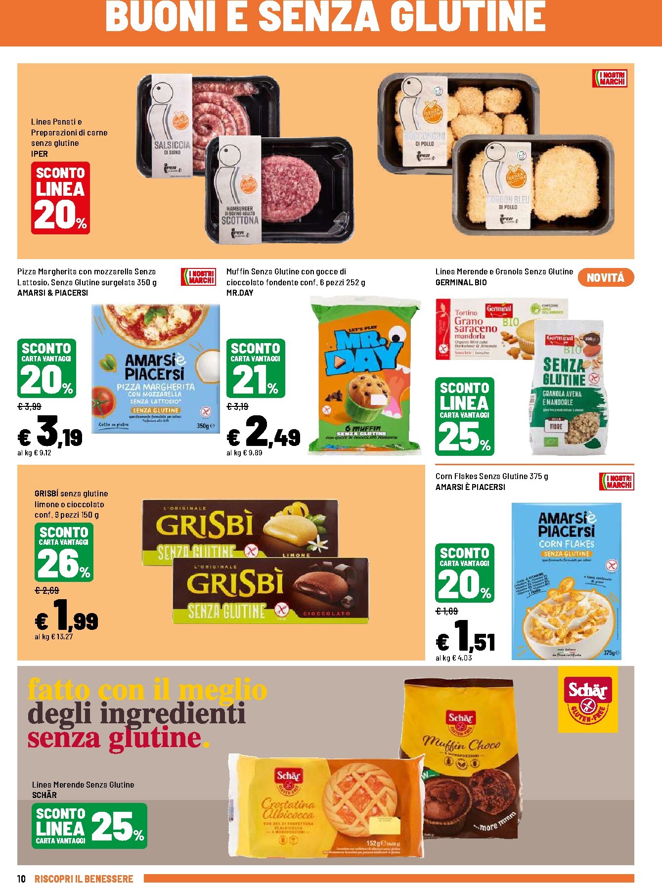 iper - Volantino attuale di Iper - Scegli Biologico valido dal giovedì 16/04/2026 al domenica 26/04/2026 - page: 10