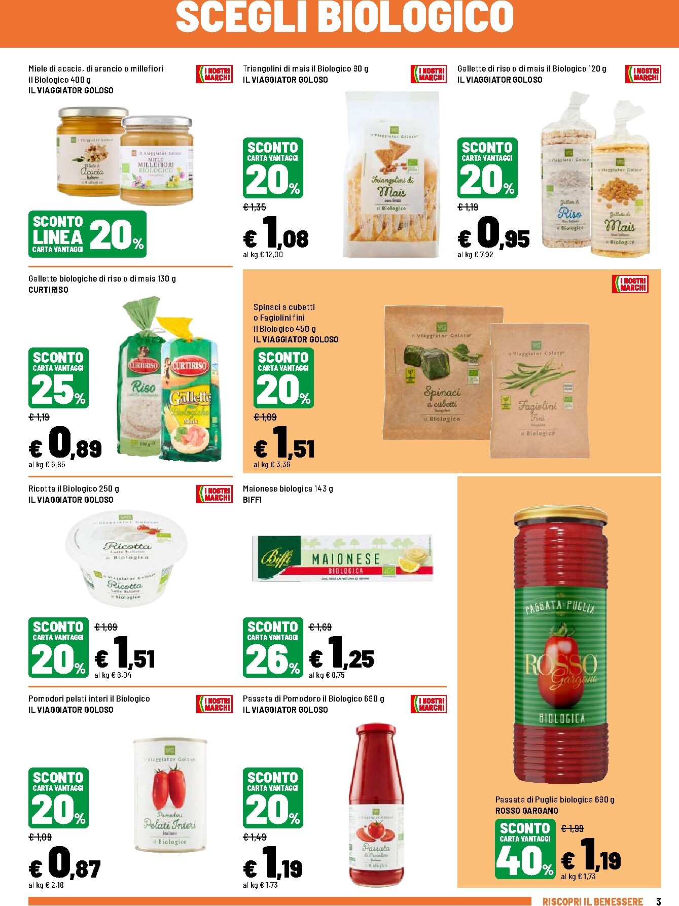 iper - Volantino attuale di Iper - Scegli Biologico valido dal giovedì 16/04/2026 al domenica 26/04/2026 - page: 3