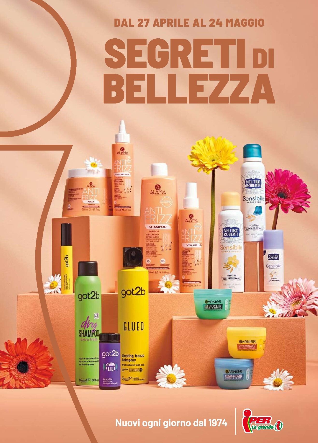 iper - Volantino Iper - Segreti di Bellezza per la prossima settimana dal lunedì 27/04/2026 al domenica 24/05/2026 - page: 1