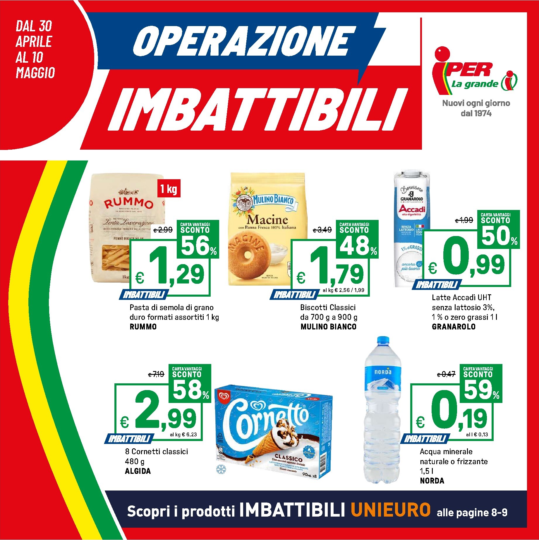 iper - Volantino attuale di Iper valido dal giovedì 30/04/2026 al domenica 10/05/2026 - page: 1
