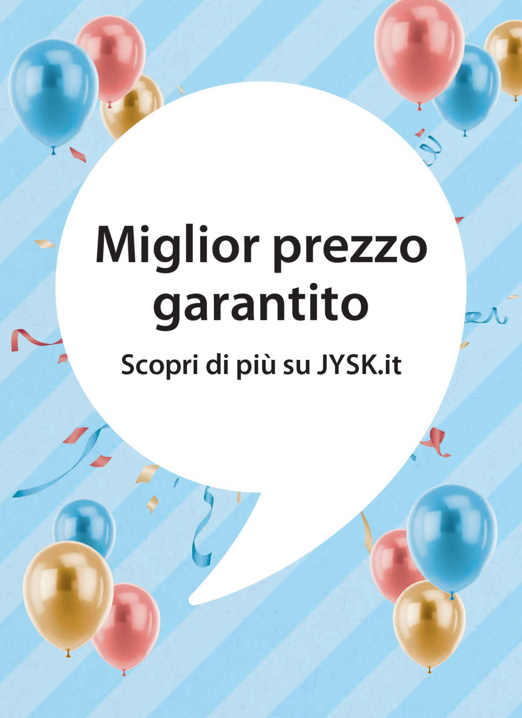 jysk - Nuovo volantino JYSK - Grandi offerte 18.04. - 01.05.
