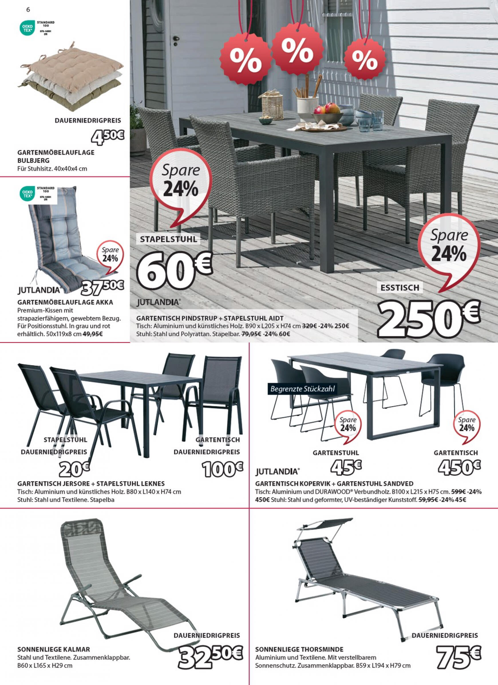 jysk - Nuovo volantino JYSK - Großartige Angebote 25.07. - 14.08. - page: 6