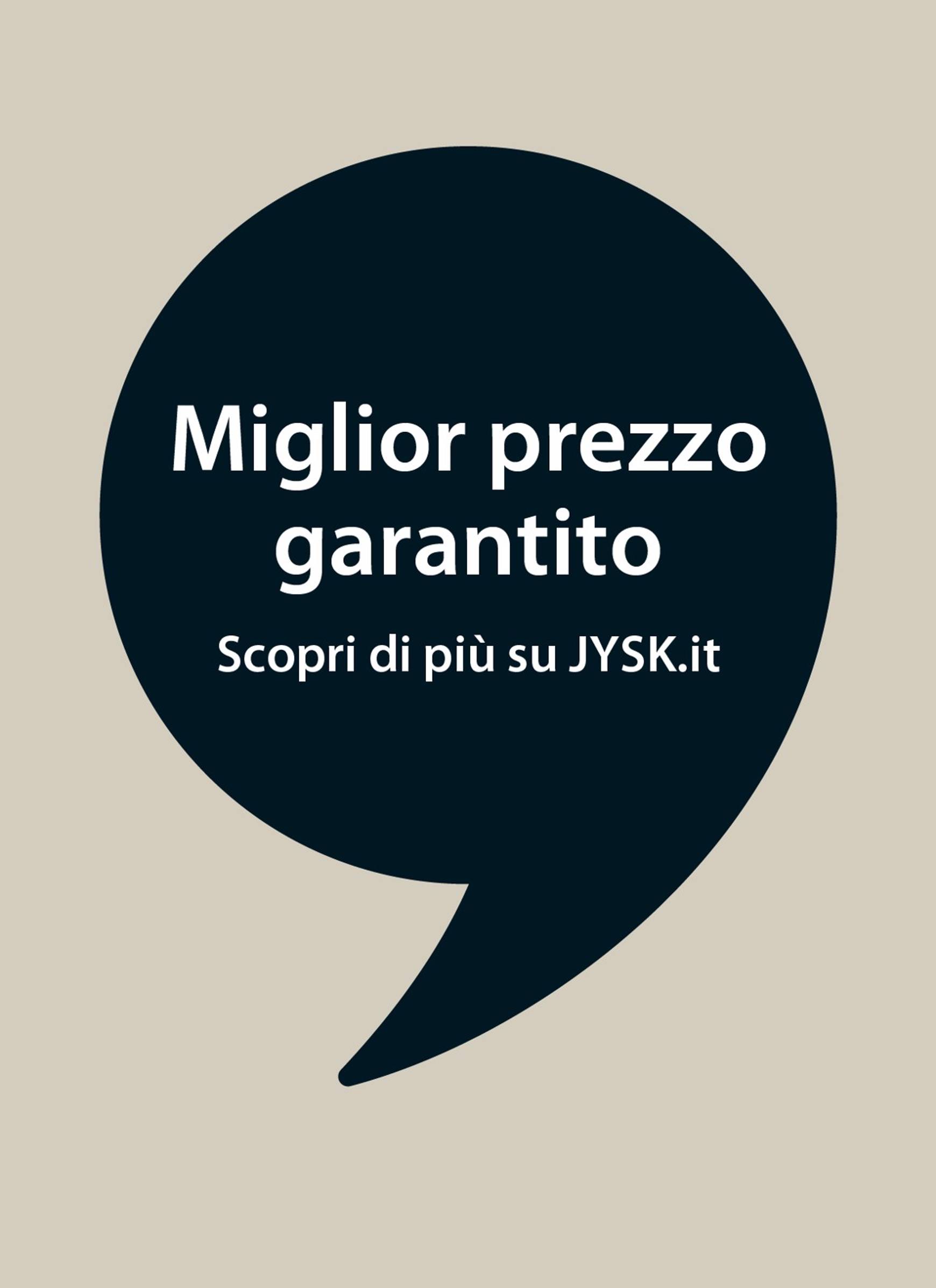 jysk - Nuovo volantino JYSK - Grandi offerte 15.08. - 18.09.