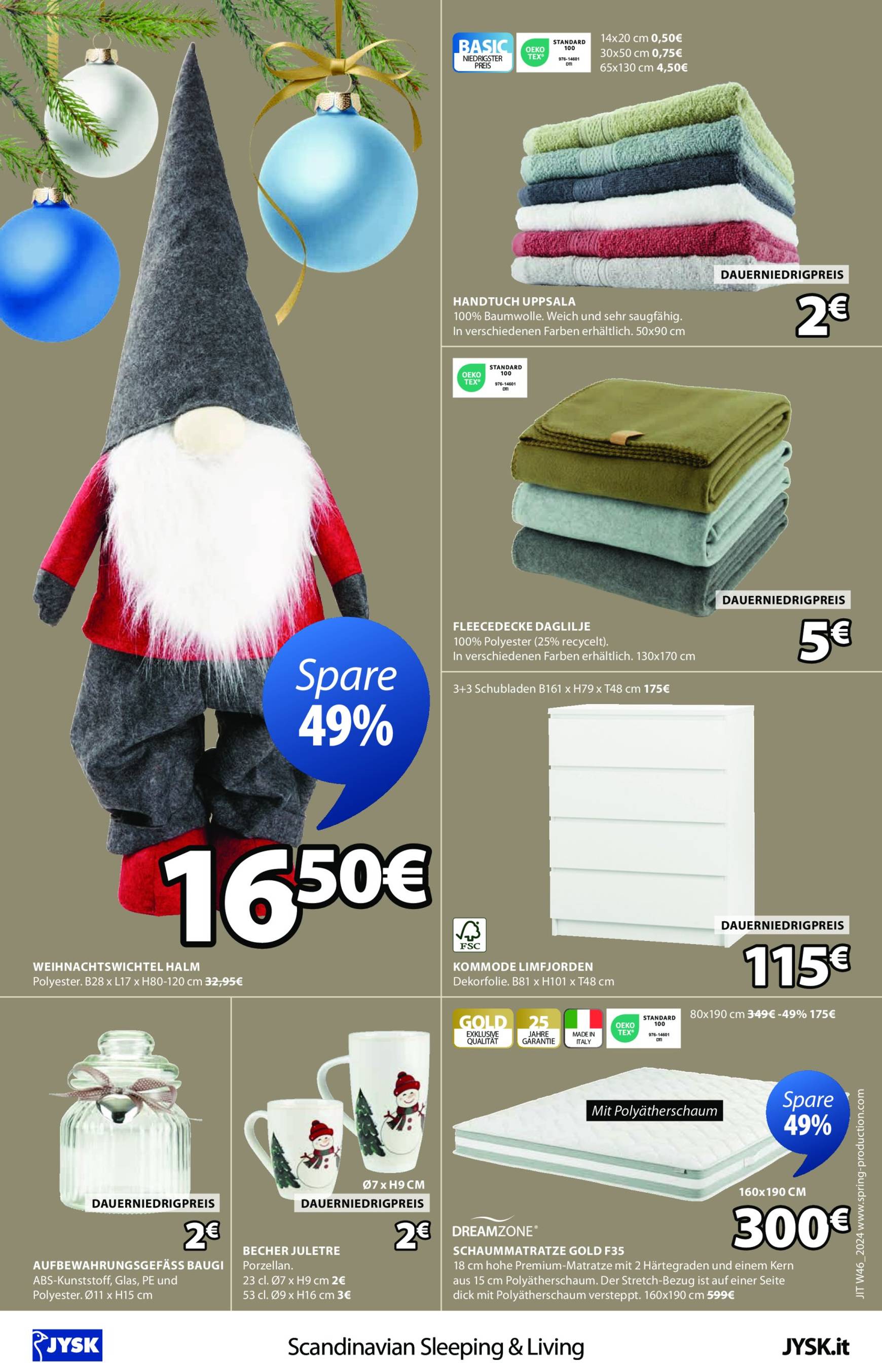 jysk - Volantino JYSK - Black Friday Großartige Angebote valido dal 17.11. al 01.12. - page: 16