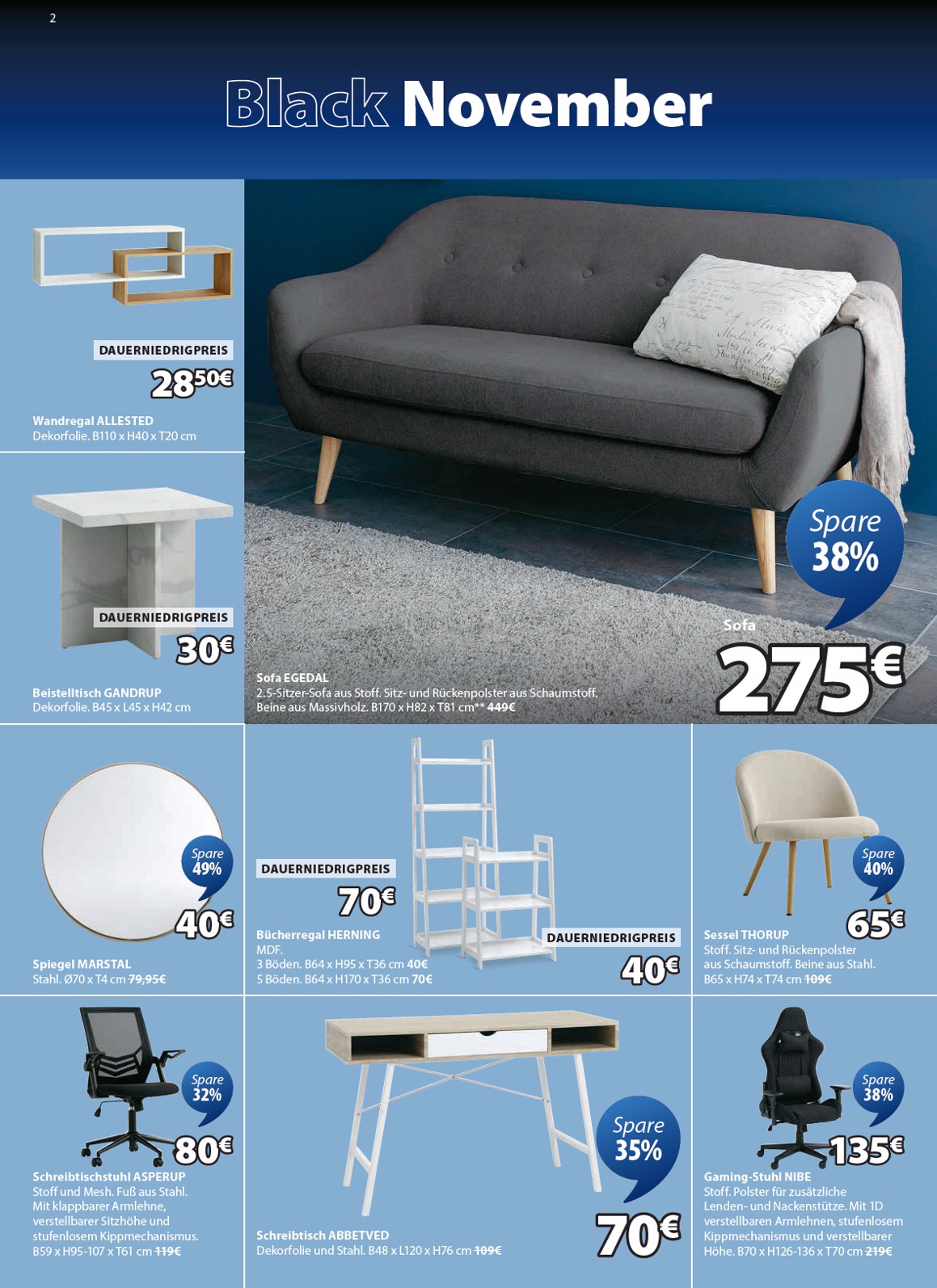 jysk - Volantino JYSK - Großartige Angebote valido dal 13/11 al 30/11 - page: 2