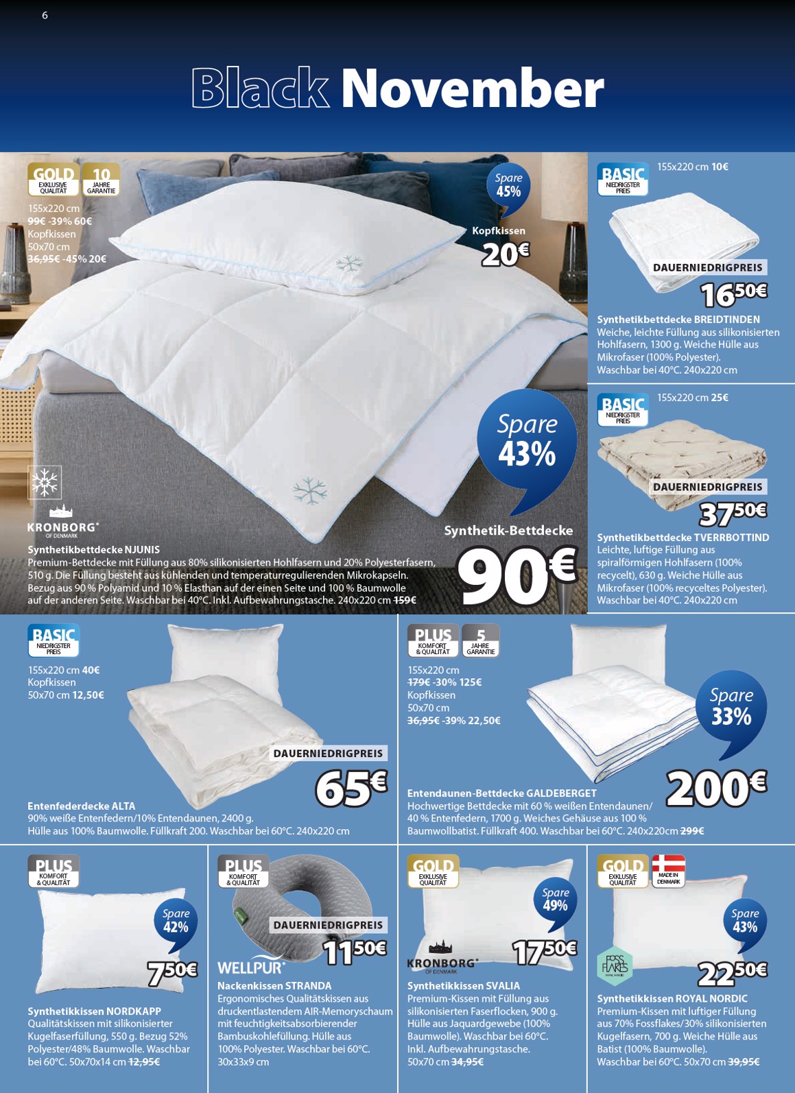 jysk - Volantino JYSK - Großartige Angebote valido dal 13/11 al 30/11 - page: 6