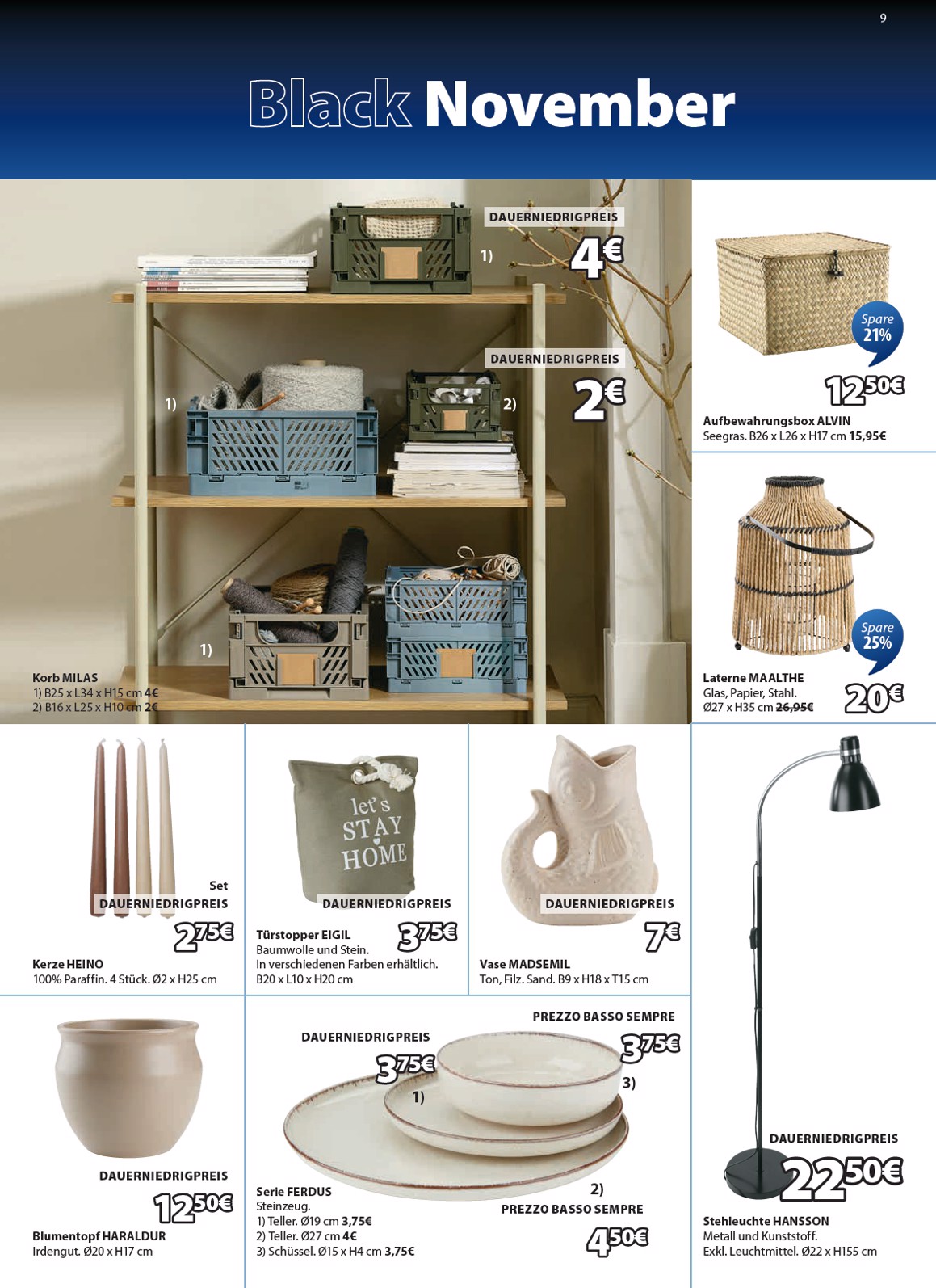 jysk - Volantino JYSK - Großartige Angebote valido dal 13/11 al 30/11 - page: 9