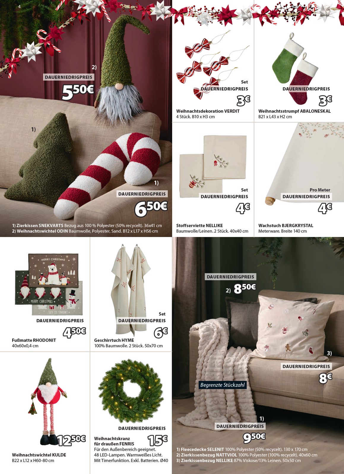 jysk - Volantino JYSK - Großartige Angebote valido dal 24/11 al 31/12 - page: 4