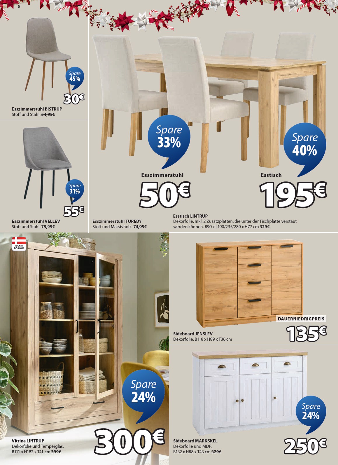 jysk - Volantino JYSK - Großartige Angebote valido dal 24/11 al 31/12 - page: 8