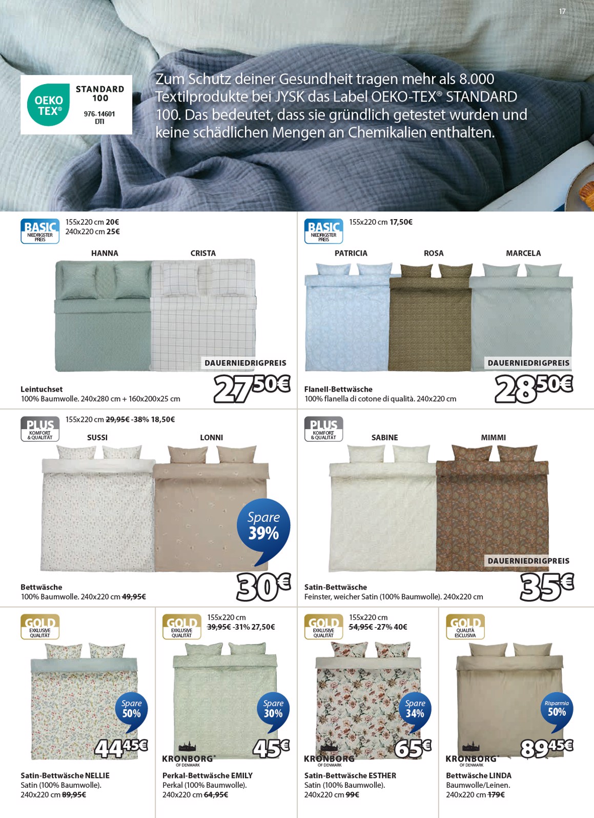 jysk - Volantino JYSK - Großartige Angebote valido dal 24/11 al 31/12 - page: 17