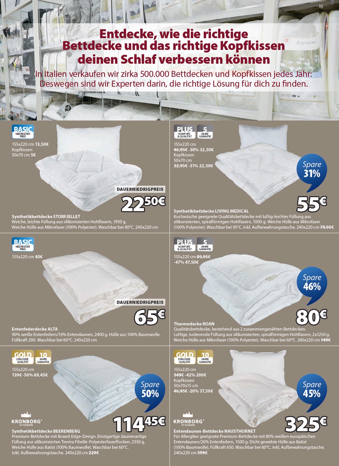 jysk - Volantino JYSK - Großartige Angebote valido dal 24/11 al 31/12 - page: 15