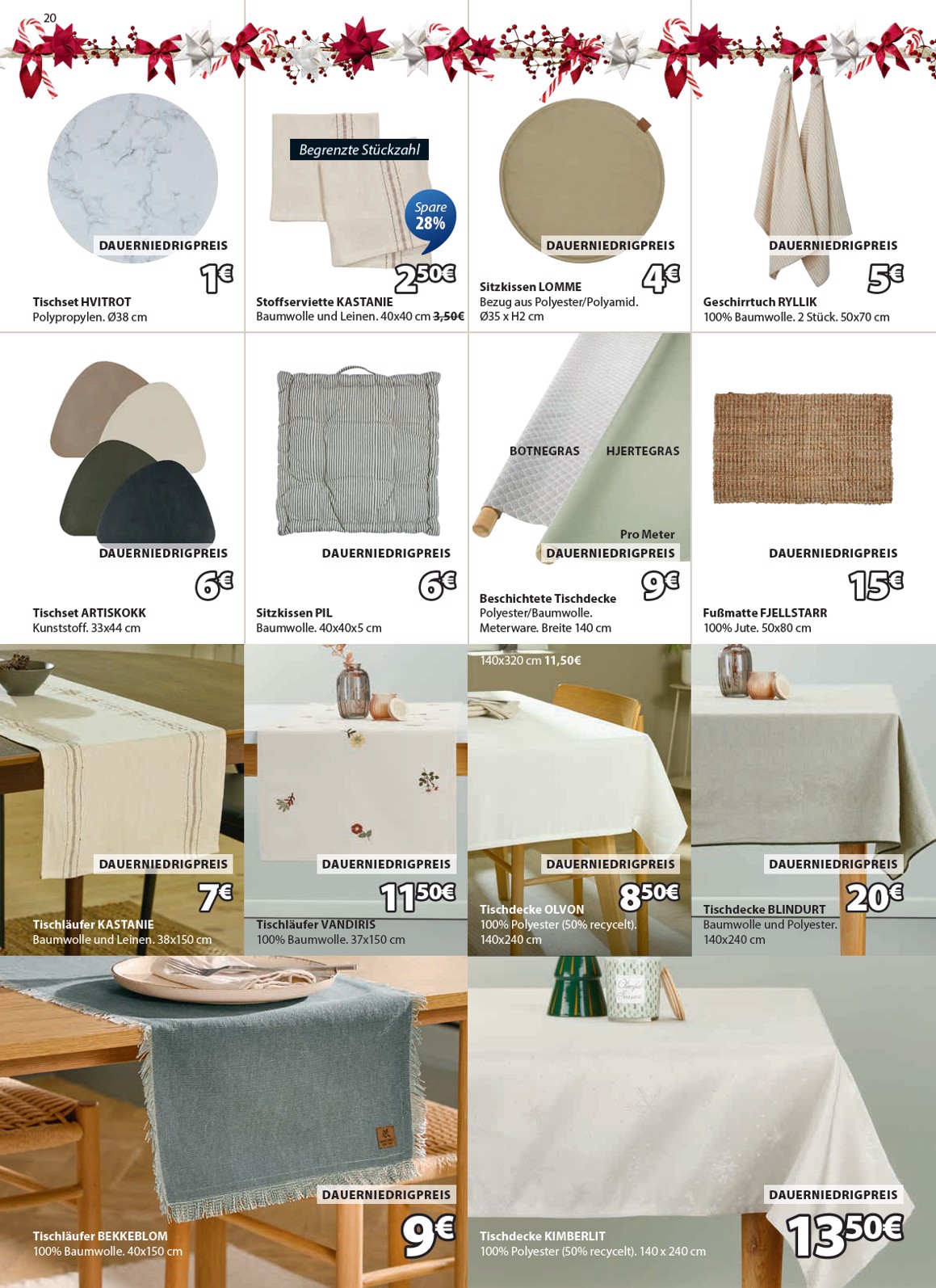 jysk - Volantino JYSK - Großartige Angebote valido dal 24/11 al 31/12 - page: 20