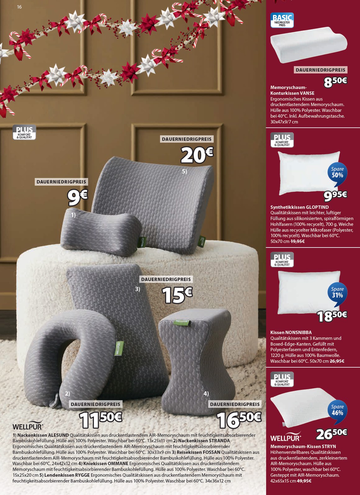 jysk - Volantino JYSK - Großartige Angebote valido dal 24/11 al 31/12 - page: 16