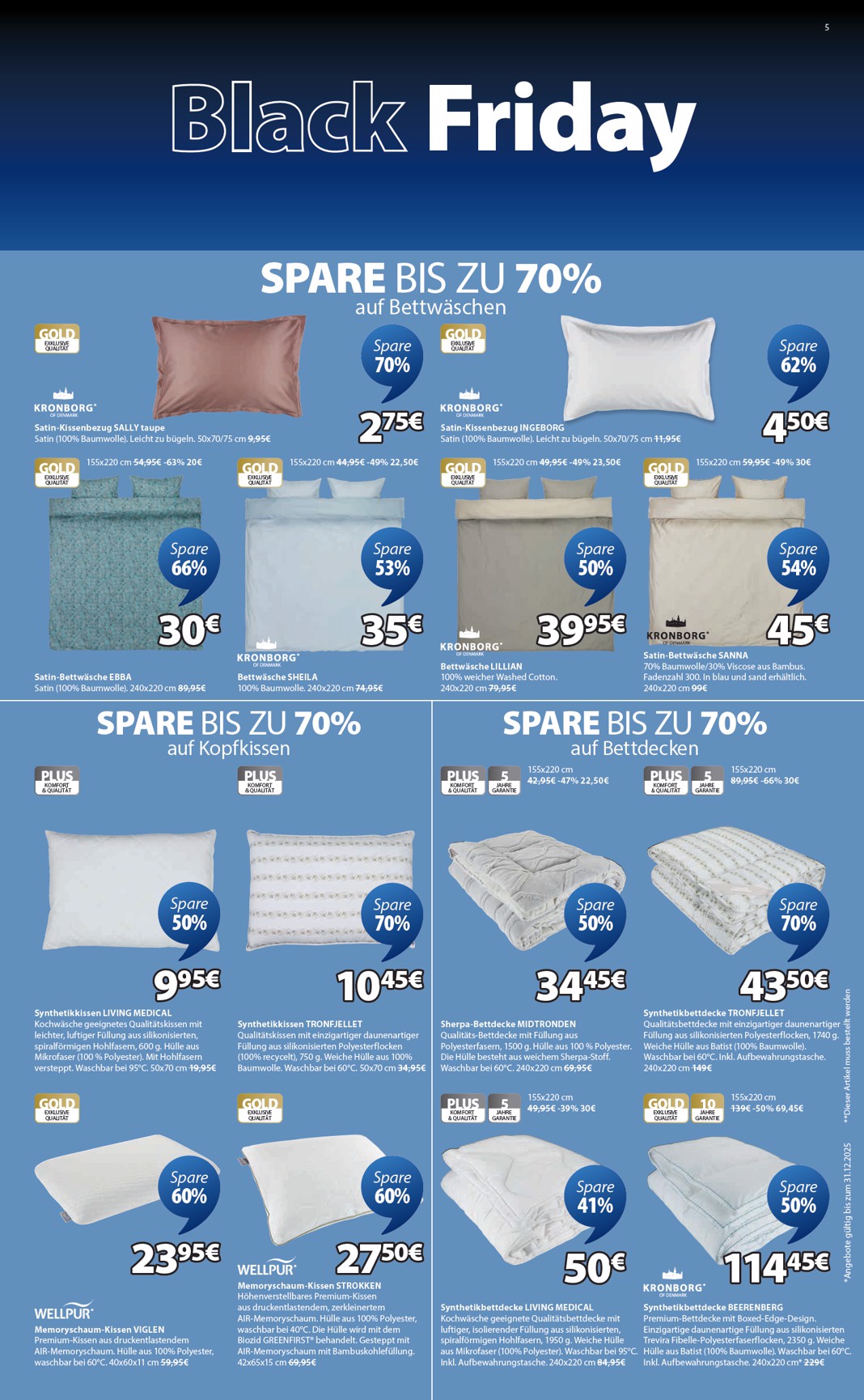 jysk - Volantino JYSK - Großartige Angebote valido dal 27/11 al 30/11 - page: 5