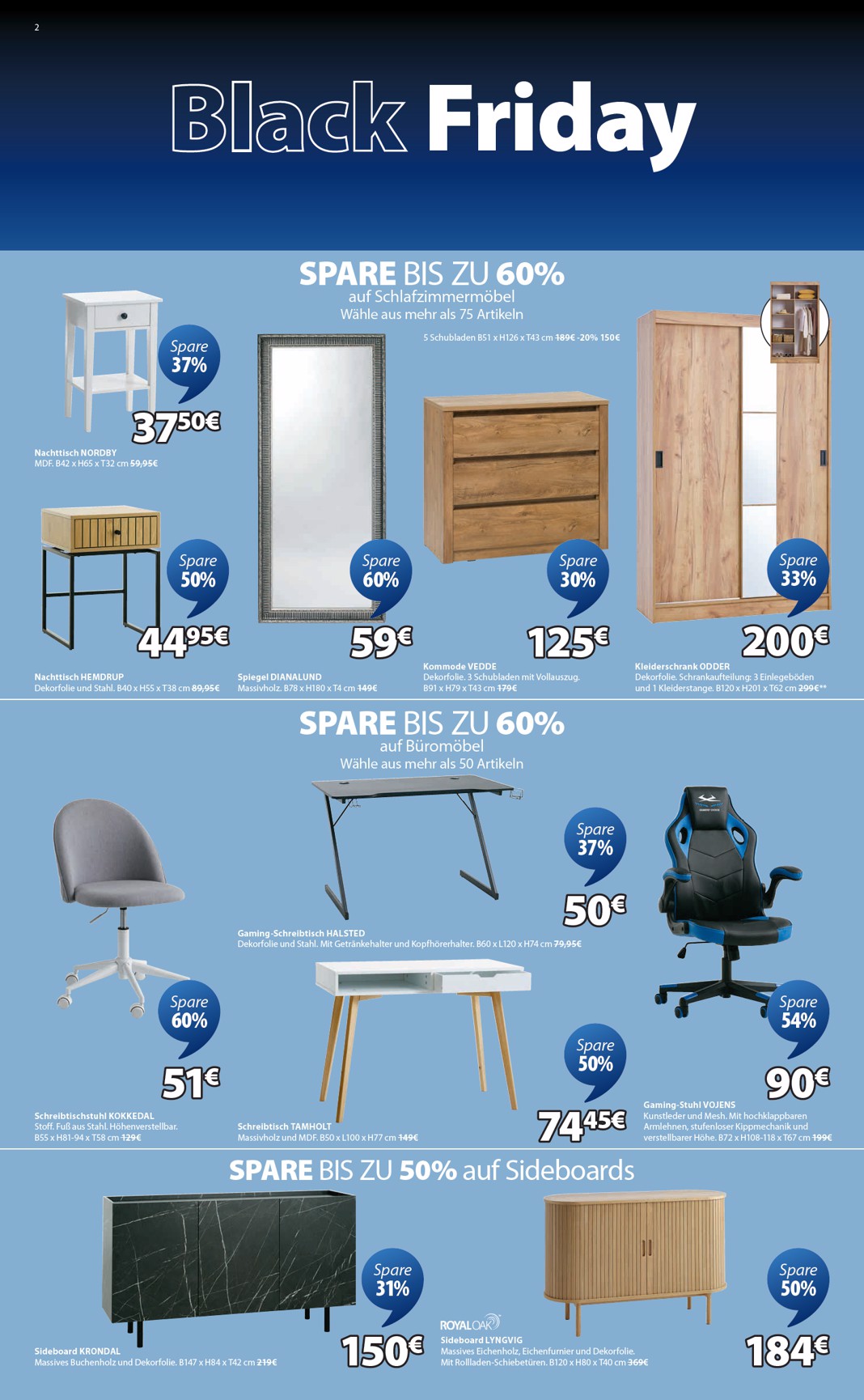 jysk - Volantino JYSK - Großartige Angebote valido dal 27/11 al 30/11 - page: 2