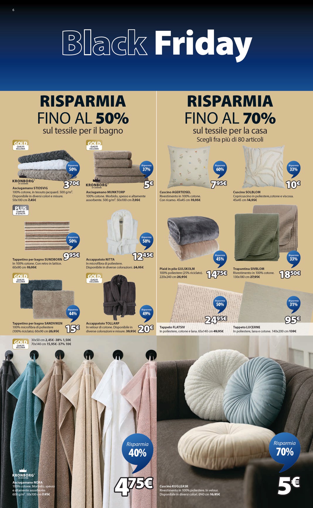 jysk - Volantino JYSK - Grandi offerte valido dal 27/11 al 30/11 - page: 6