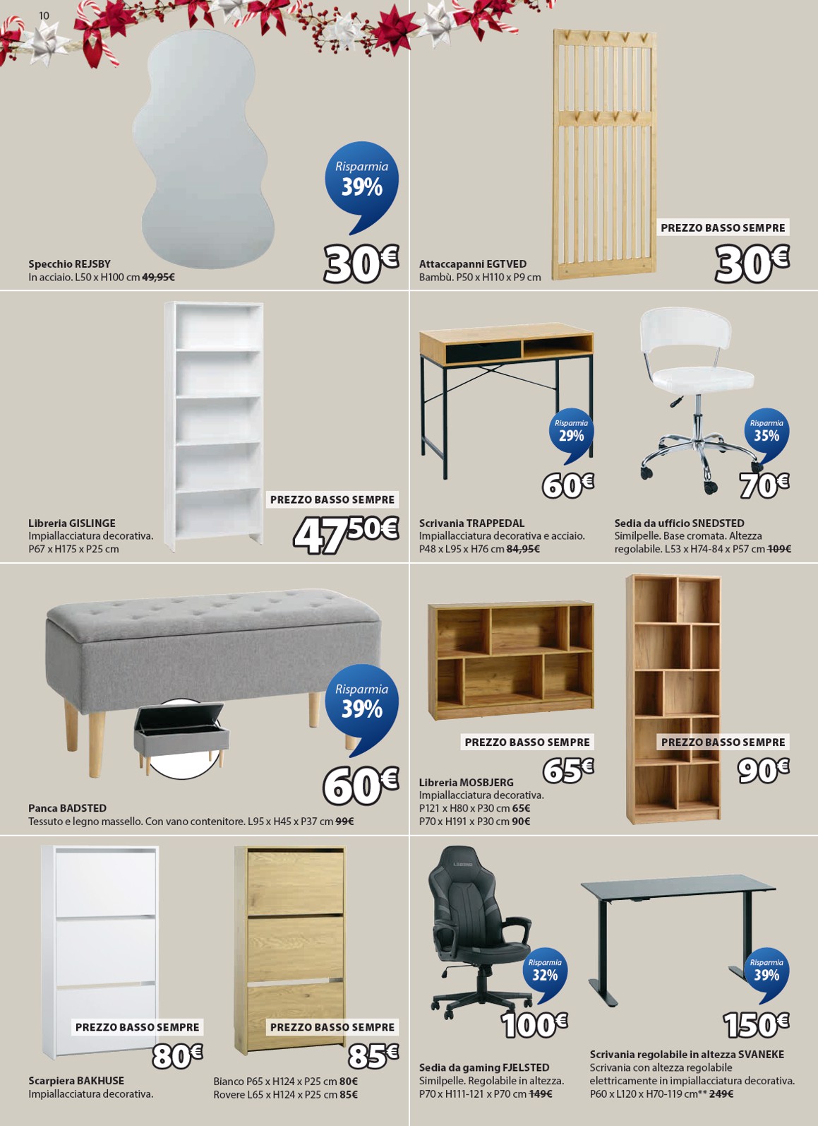 jysk - Volantino JYSK - Grandi offerte valido dal 24/11 al 31/12 - page: 10