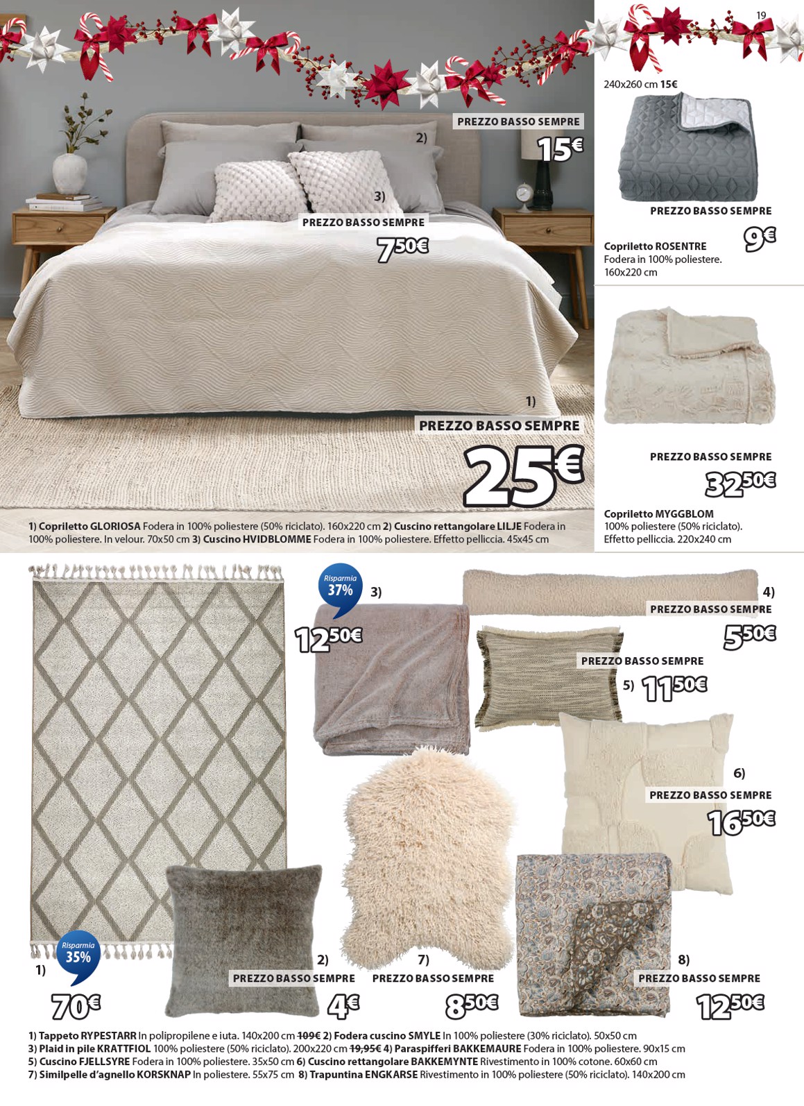 jysk - Volantino JYSK - Grandi offerte valido dal 24/11 al 31/12 - page: 19