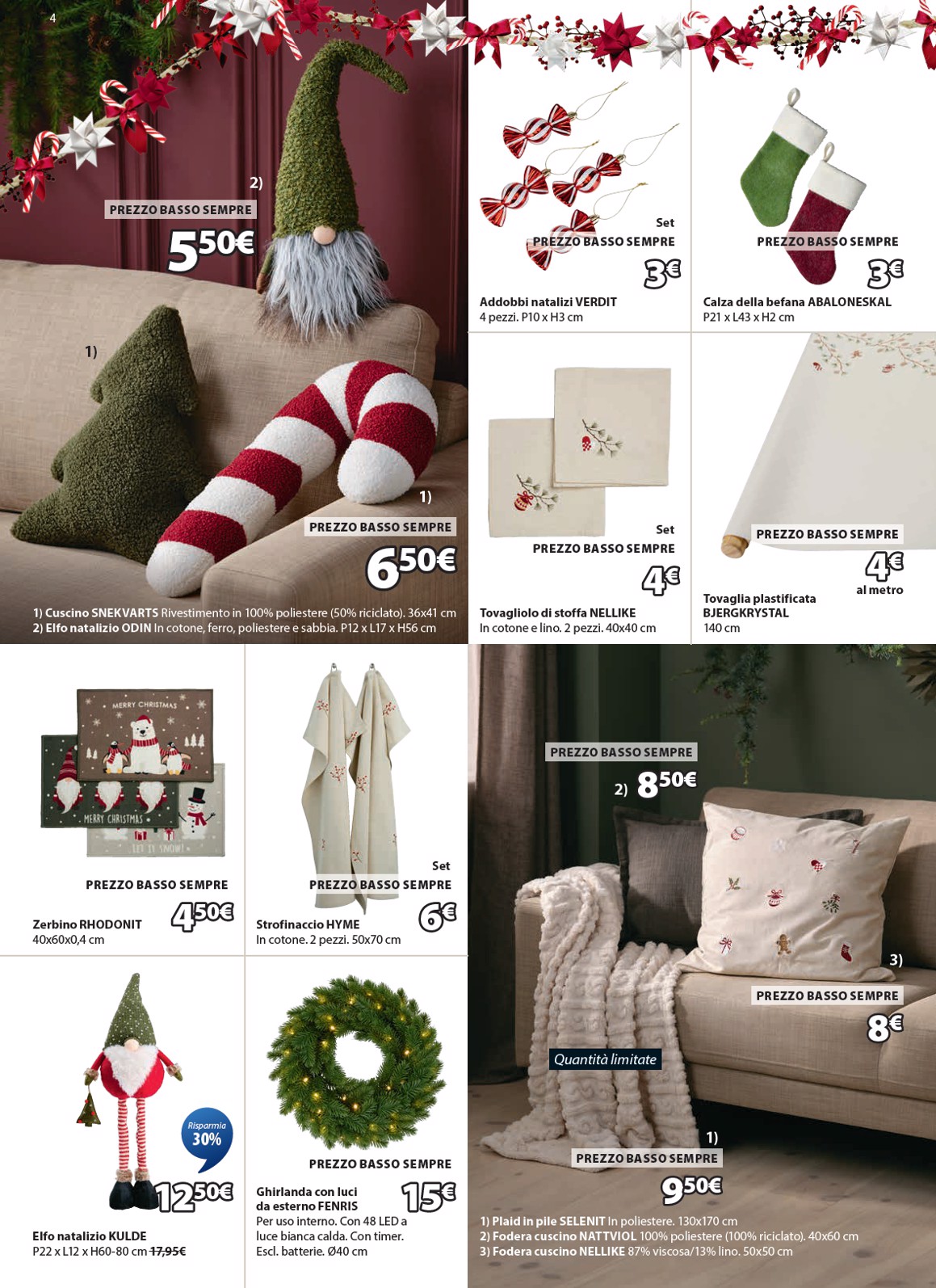 jysk - Volantino JYSK - Grandi offerte valido dal 24/11 al 31/12 - page: 4