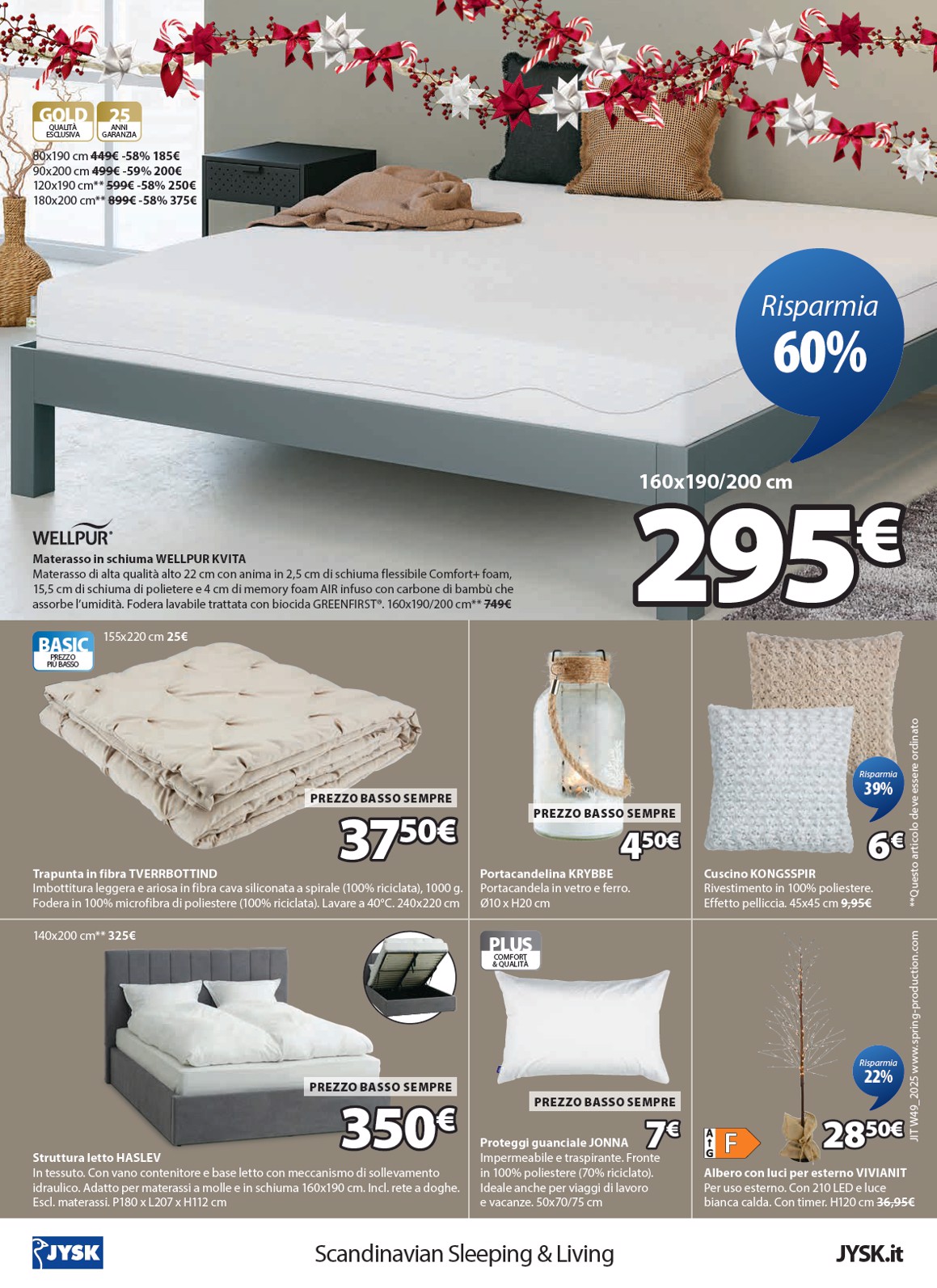 jysk - Volantino JYSK - Grandi offerte valido dal 24/11 al 31/12 - page: 24