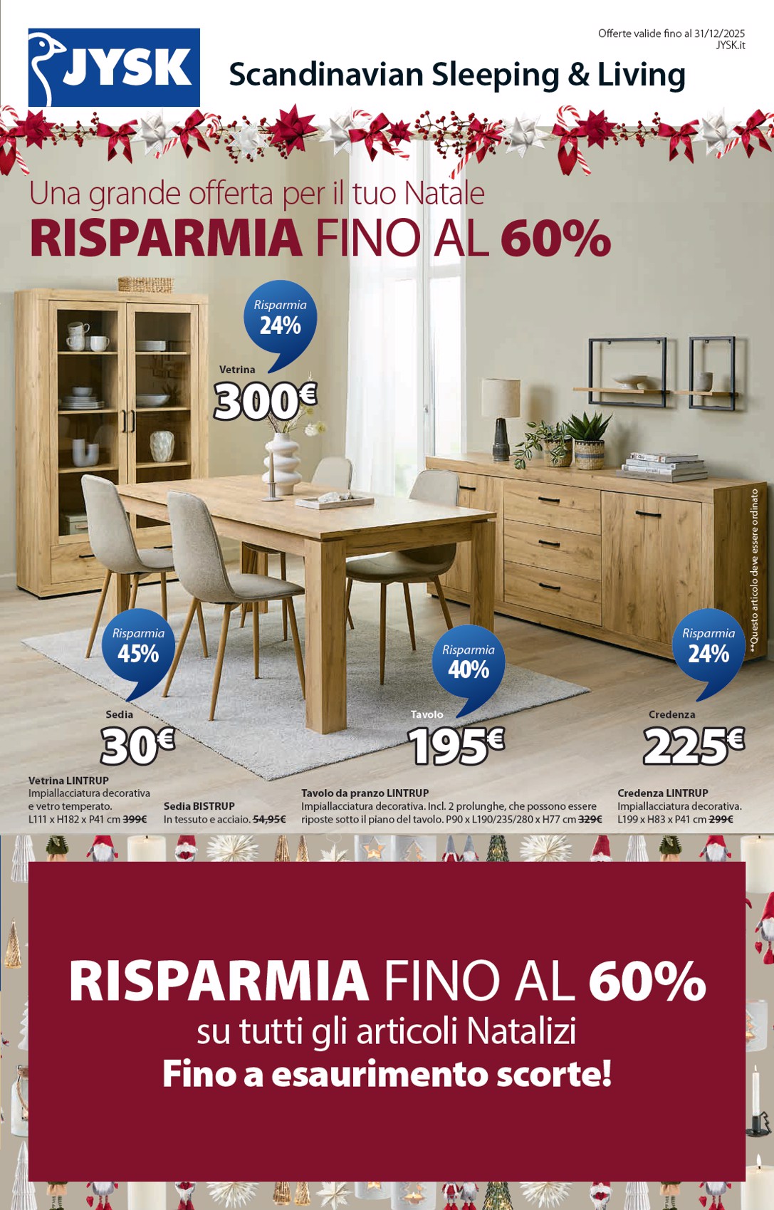jysk - Volantino JYSK - Grandi offerte valido dal 11/12 al 31/12