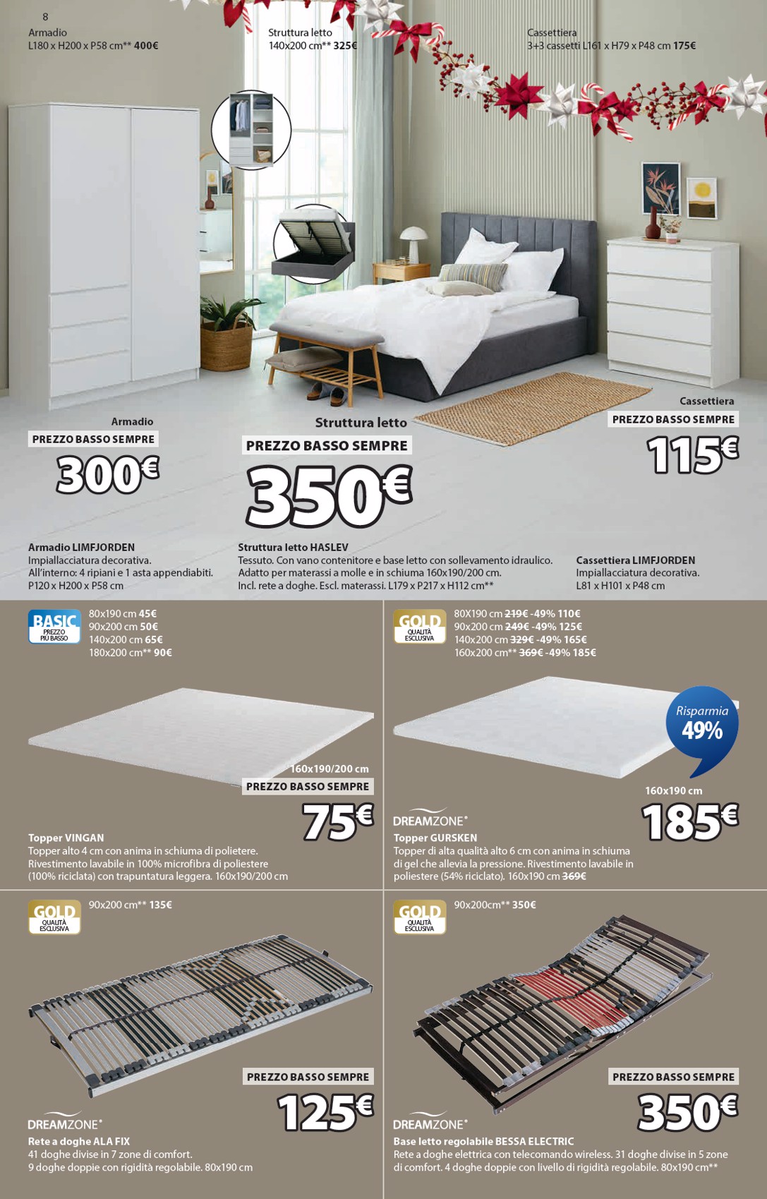 jysk - Volantino JYSK - Grandi offerte valido dal 11/12 al 31/12 - page: 8