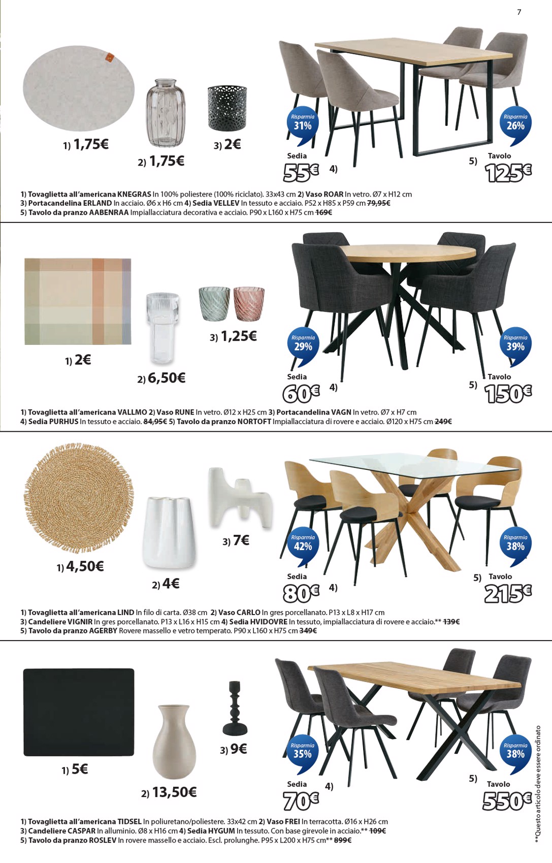 jysk - Volantino JYSK - Grandi offerte valido dal 11/12 al 31/12 - page: 7