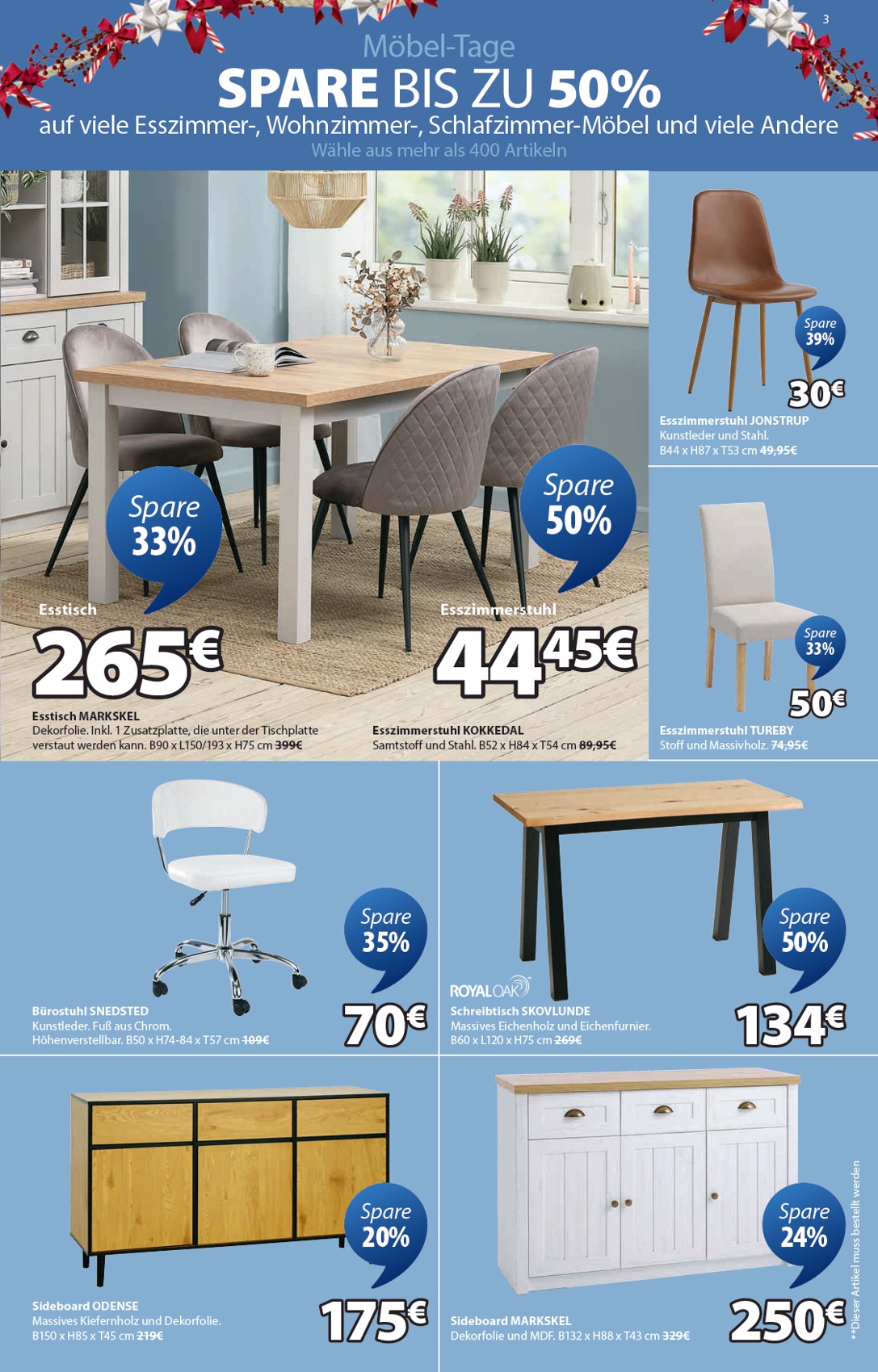 jysk - Volantino JYSK - Großartige Angebote valido dal 11/12 al 31/12 - page: 3