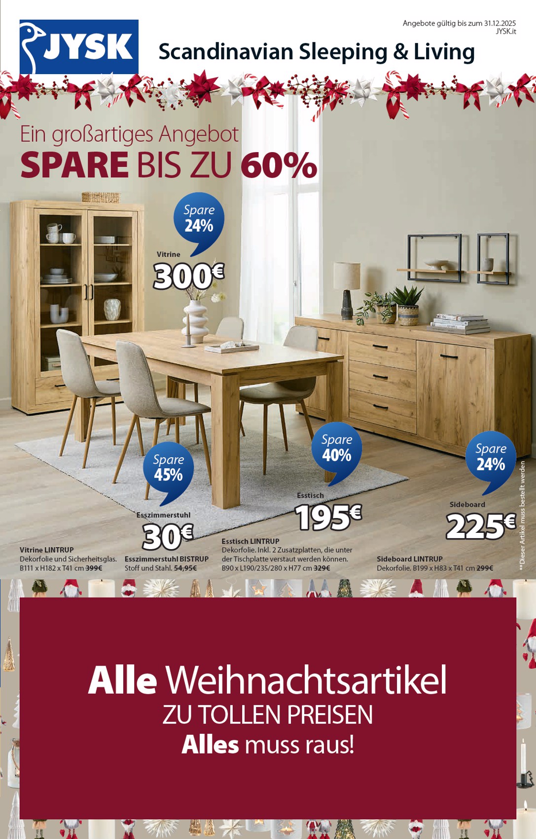 jysk - Volantino JYSK - Großartige Angebote valido dal 11/12 al 31/12